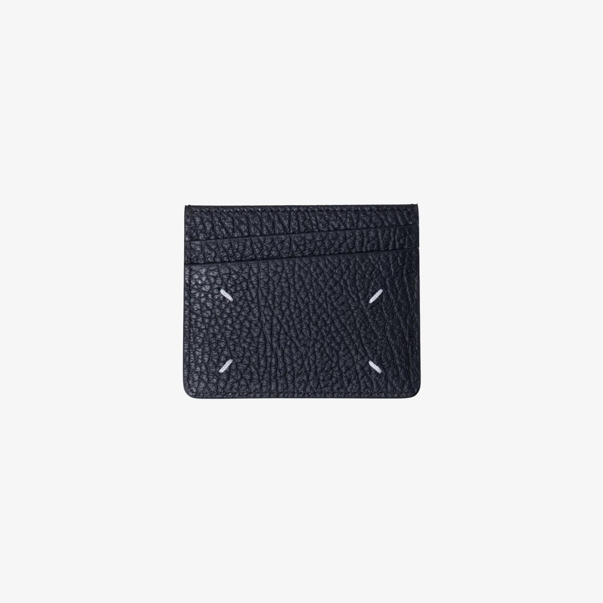 Maison Margiela Four Stitches Slim Cardholder Black - 1