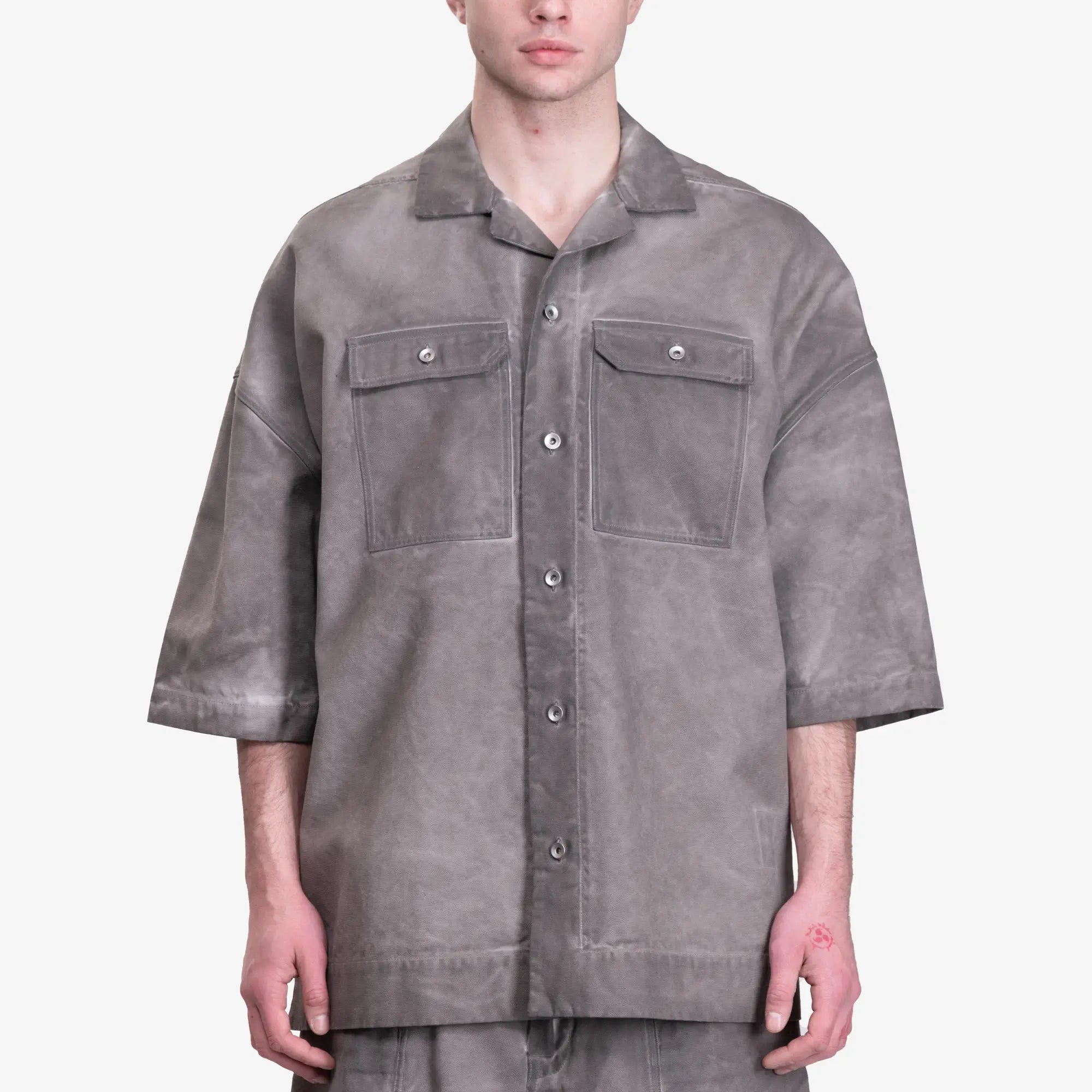 Rick Owens DRKSHDW Magnum Tommy Shirt Dust - 1
