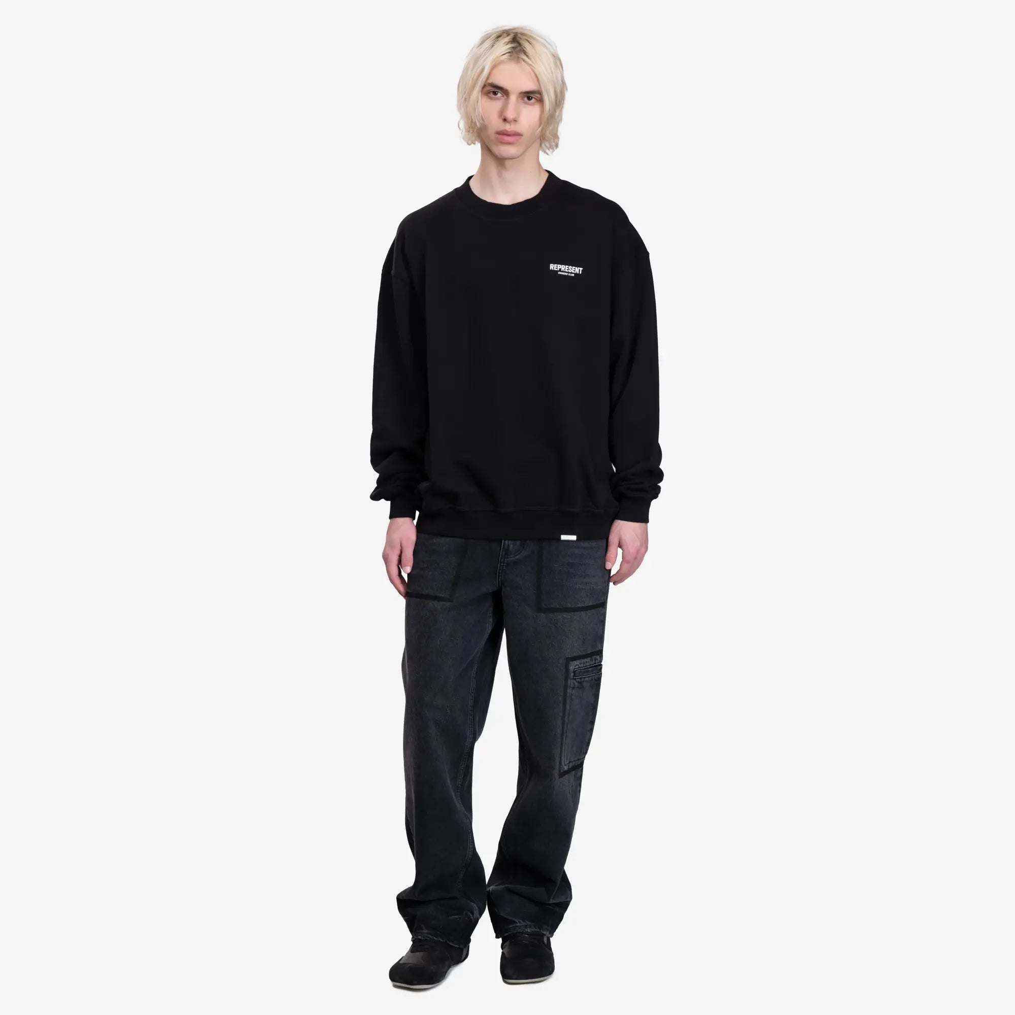 Represent Owners Club Sweatshirt Black - 2