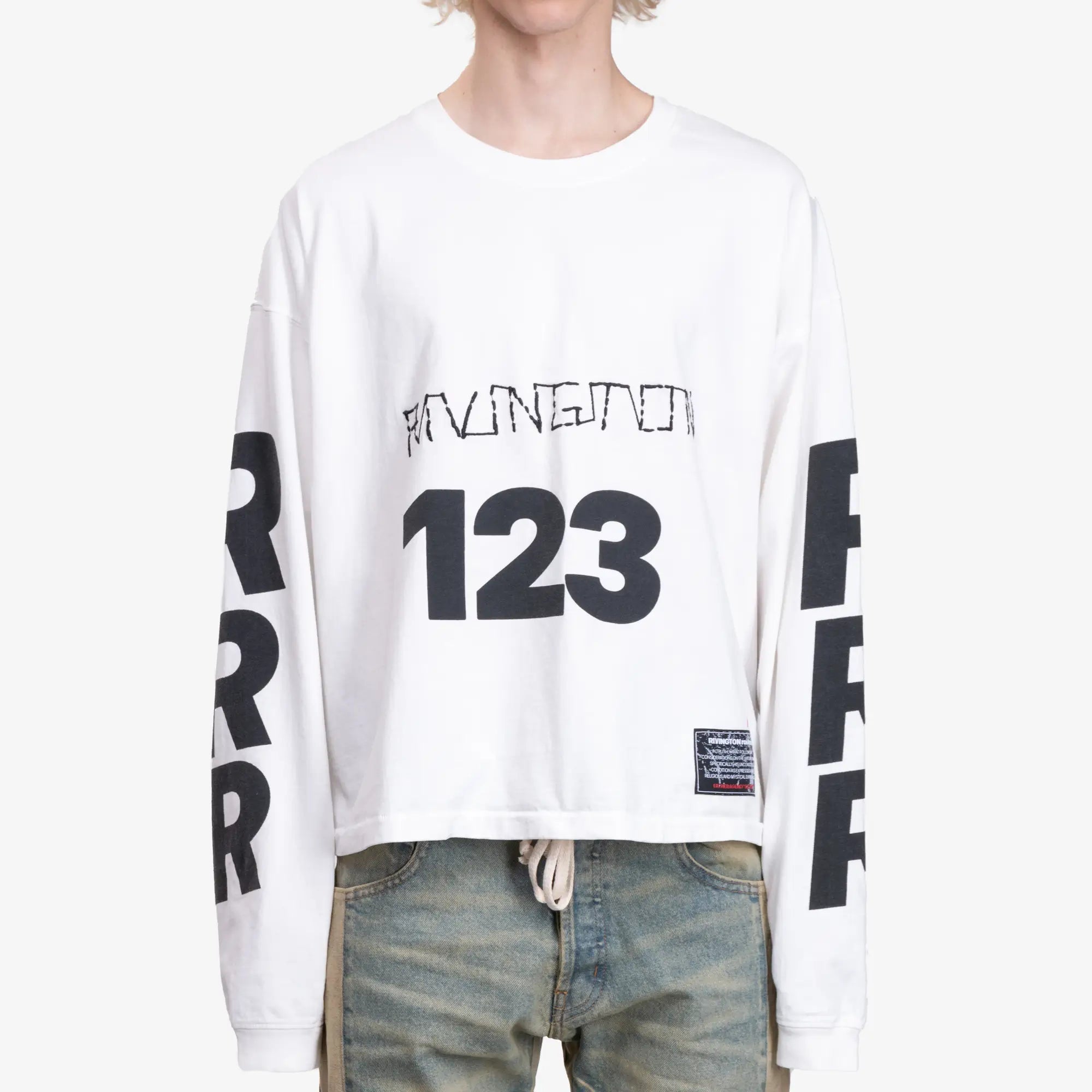 RRR123 USO 123 CVA LS T-Shirt Max White - 1