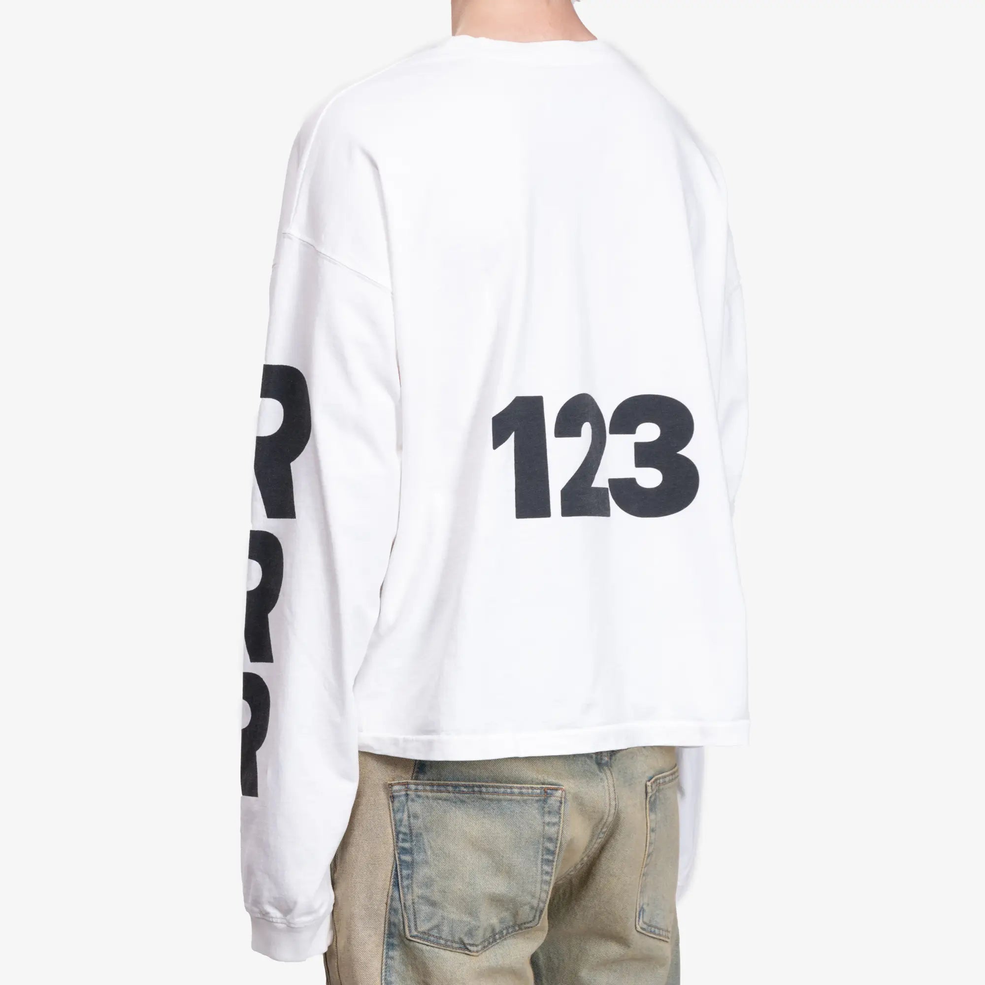 RRR123 USO 123 CVA LS T-Shirt Max White - 4