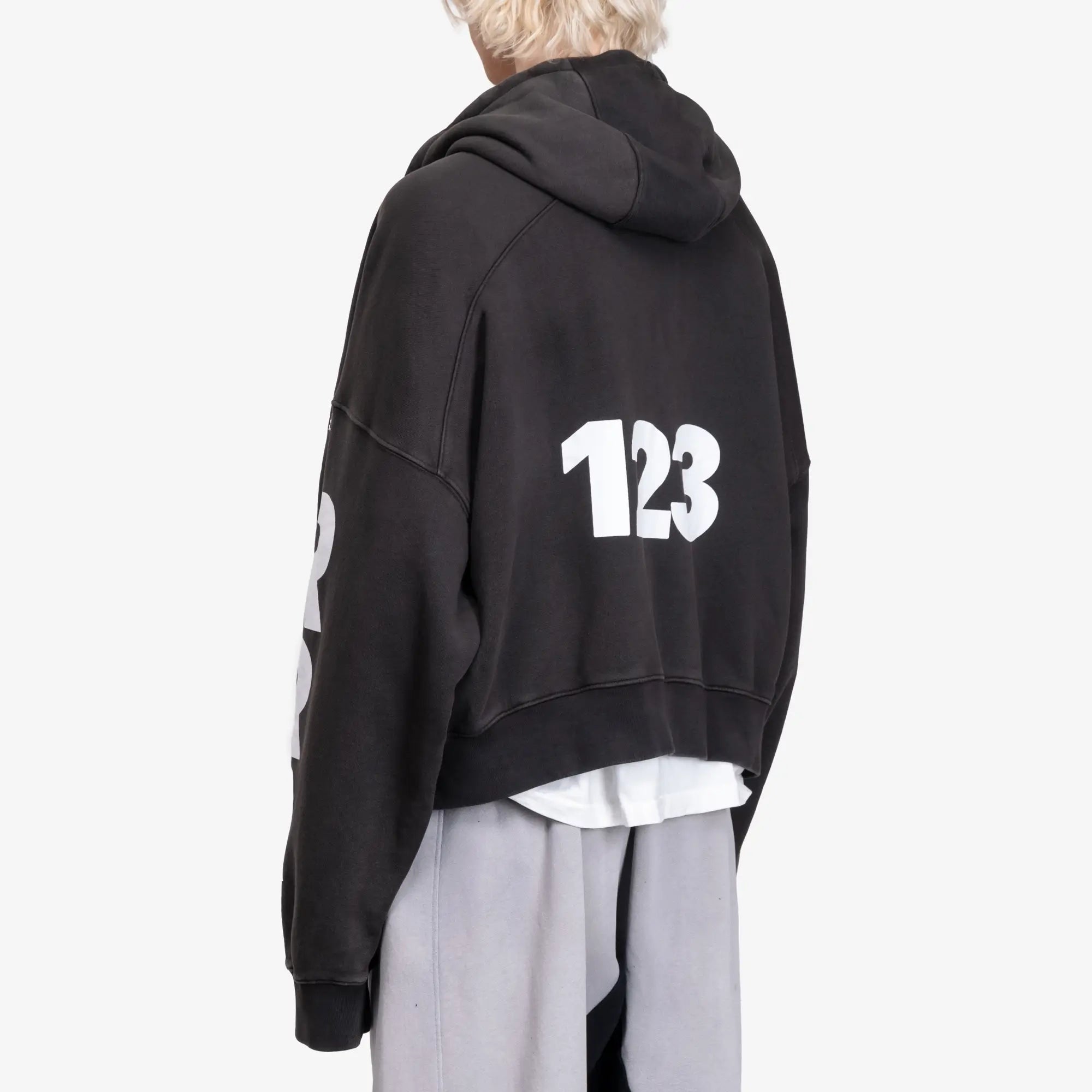 RRR123 USO 123 CVA Zip Hoody Mechanic Black - 4