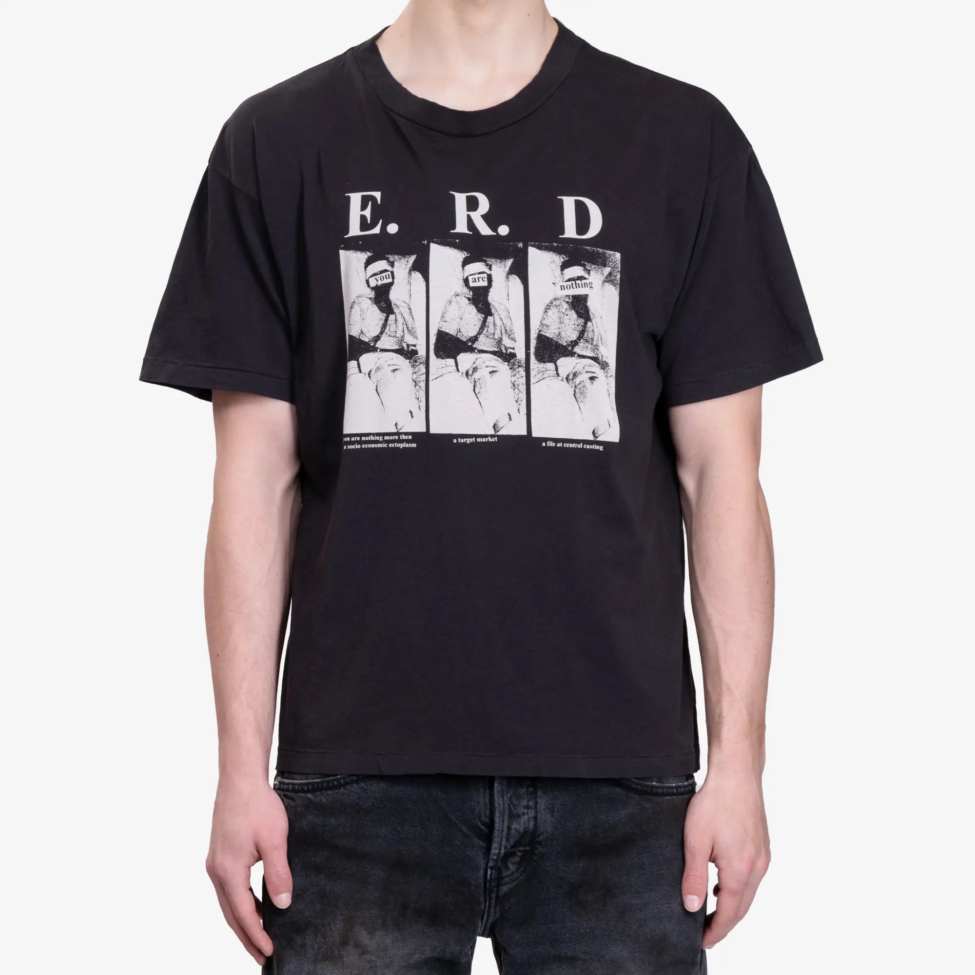 Enfants Riches Deprimes You Are Nothing T-Shirt Faded Black - 1