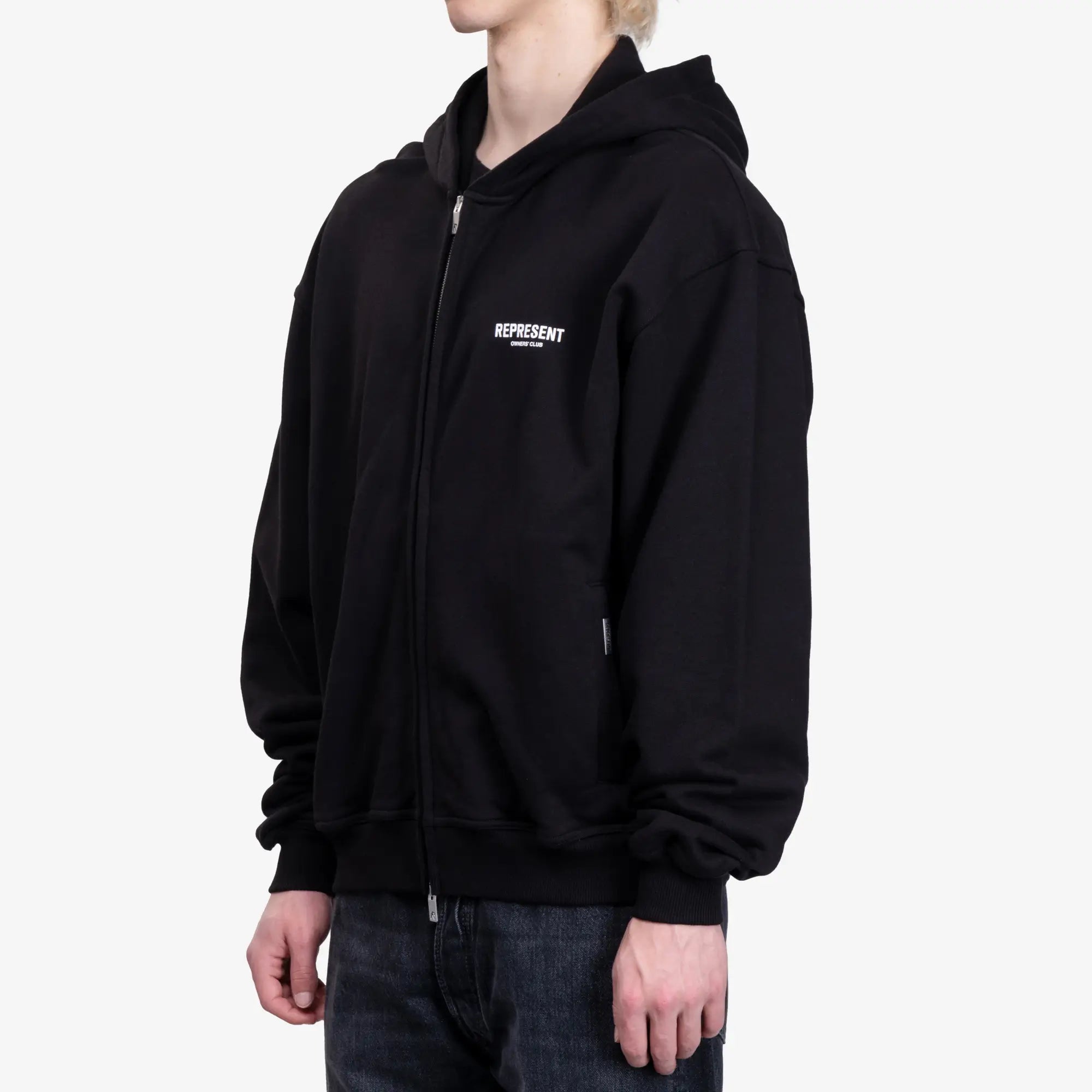 Represent Owners Club Zip Hoody Black - 3
