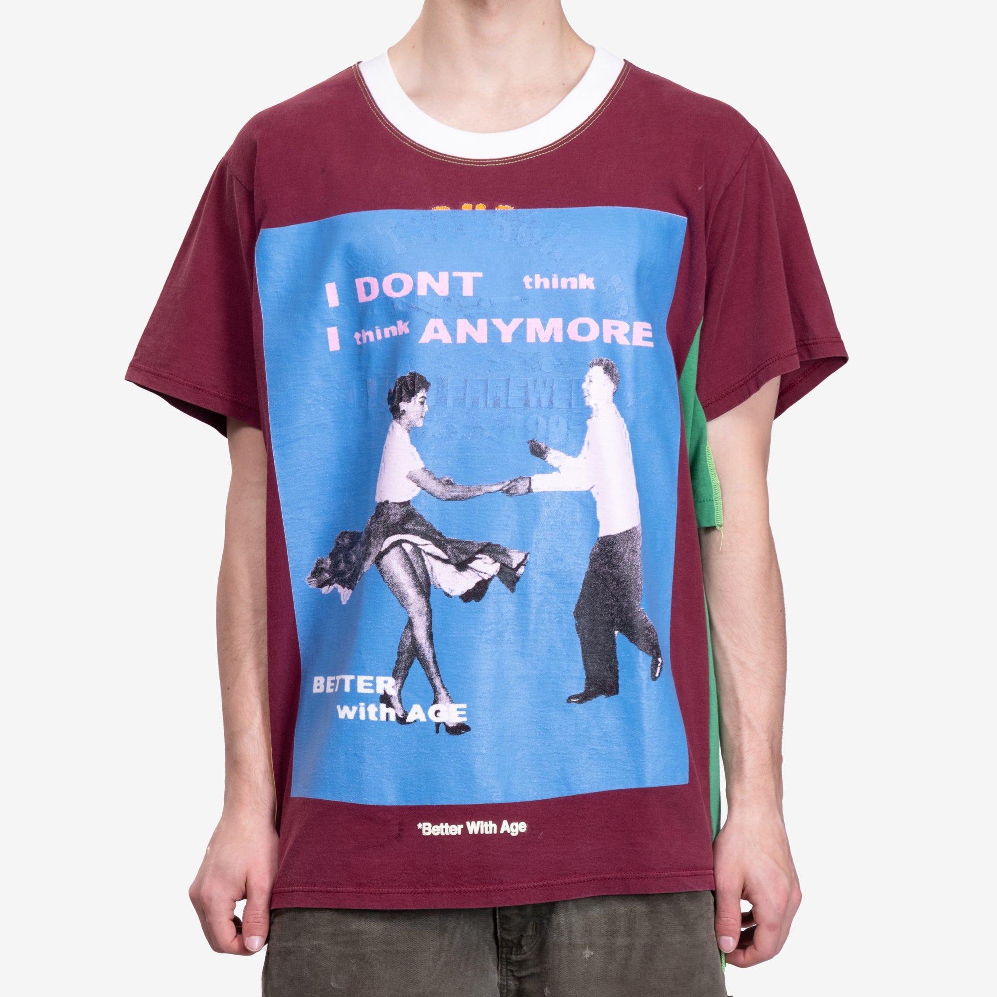 【BETTER WITH AGE】Jimmy 3 Panel Tee Better with Age - Jimmy 3 Panel T-Shirt in Multicolour