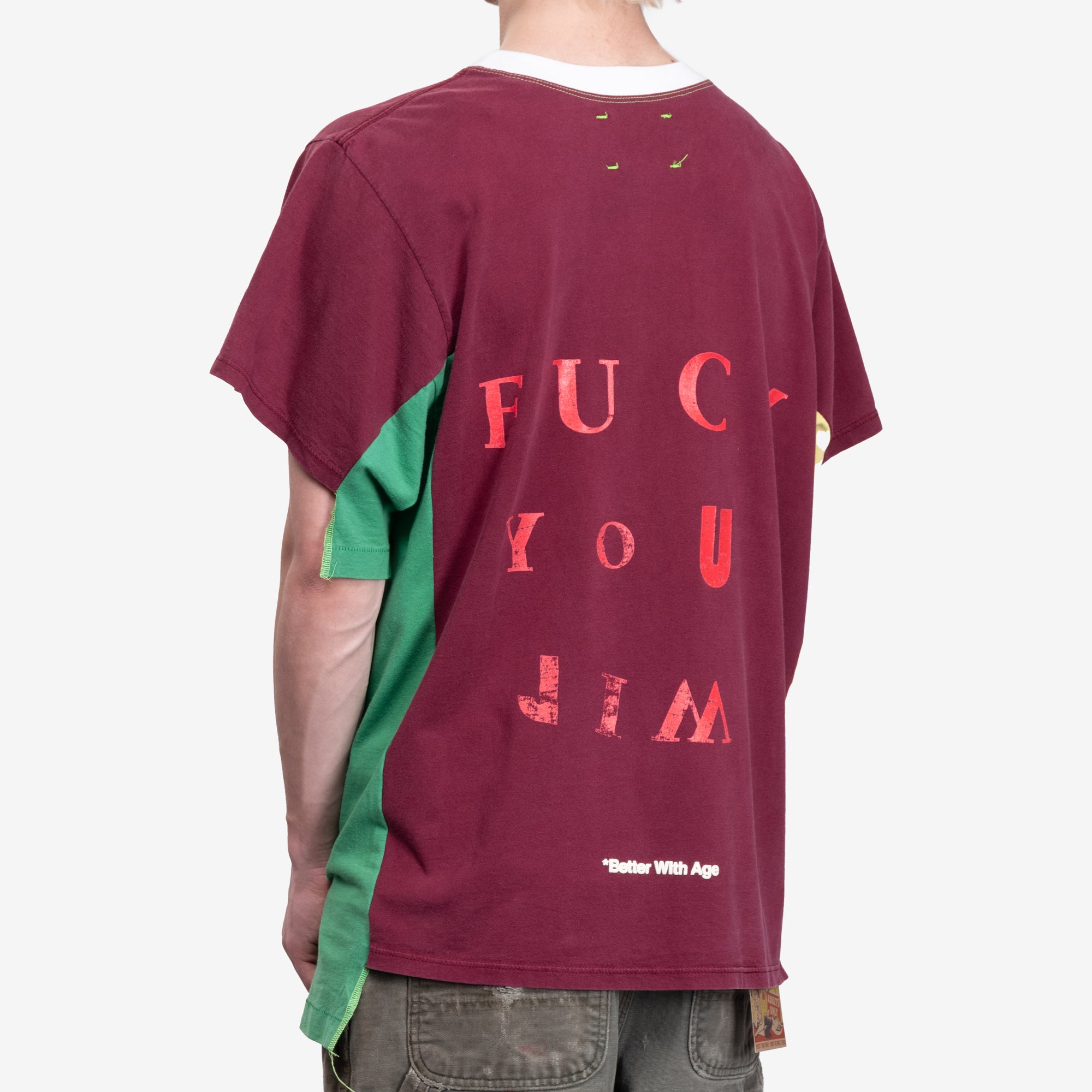 Better With Age Jimmy 3 Panel T-Shirt Multi - 4