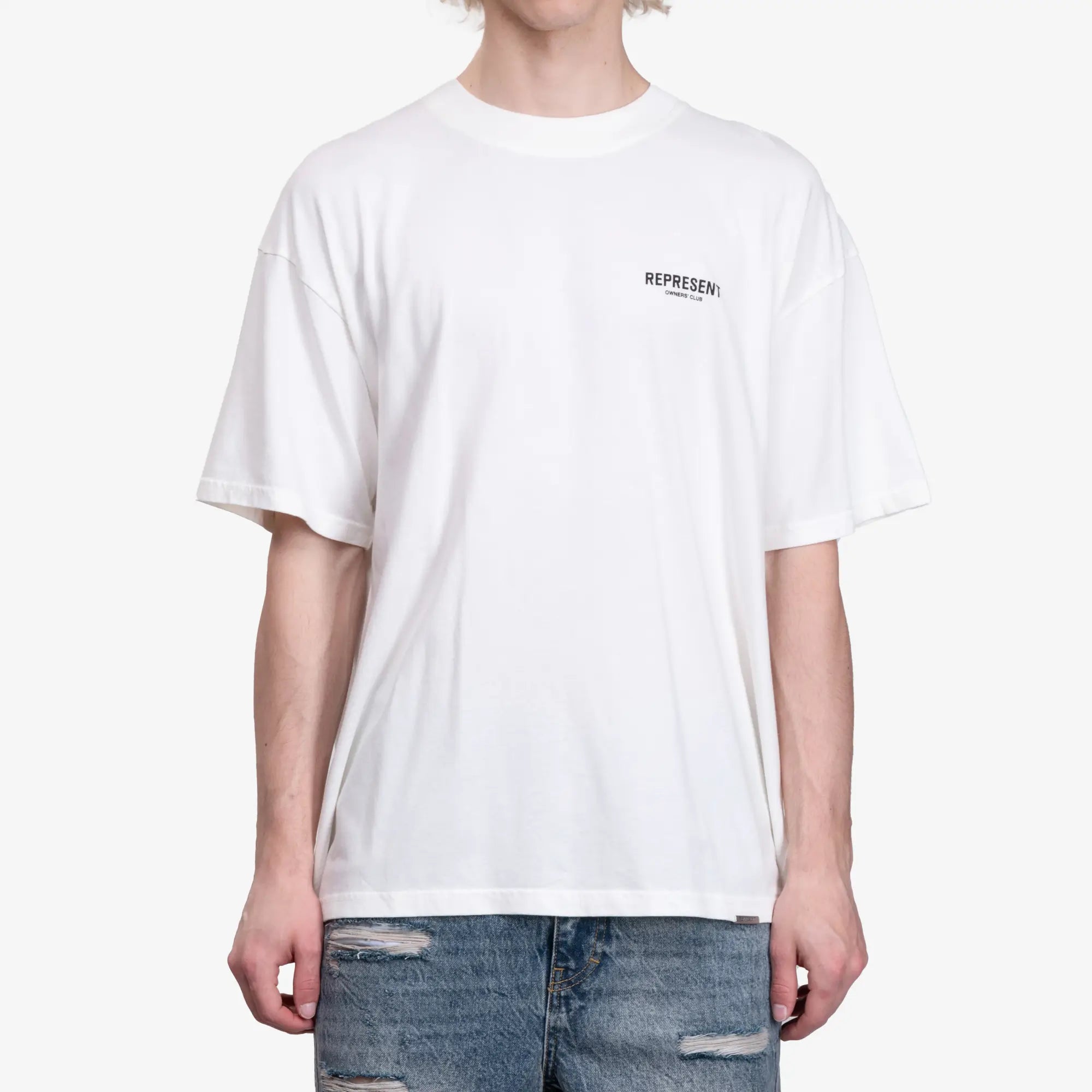 Represent Owners Club T-Shirt Flat White - 1