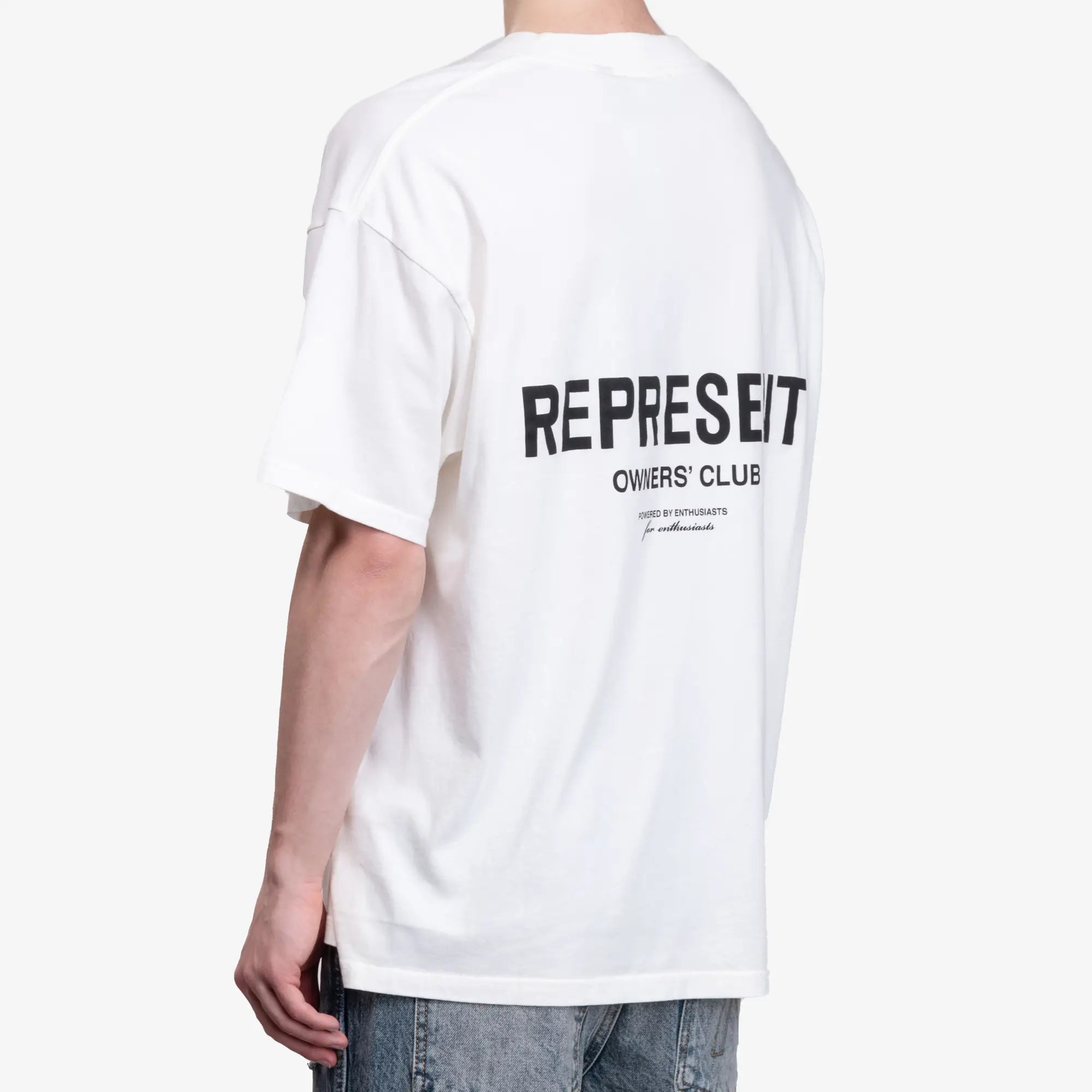 Represent Owners Club T-Shirt Flat White - 4