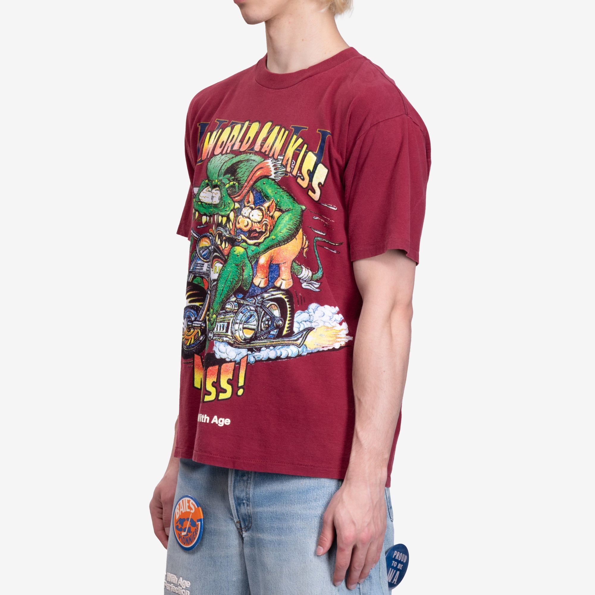 Better With Age Kiss T-Shirt Multi - 3