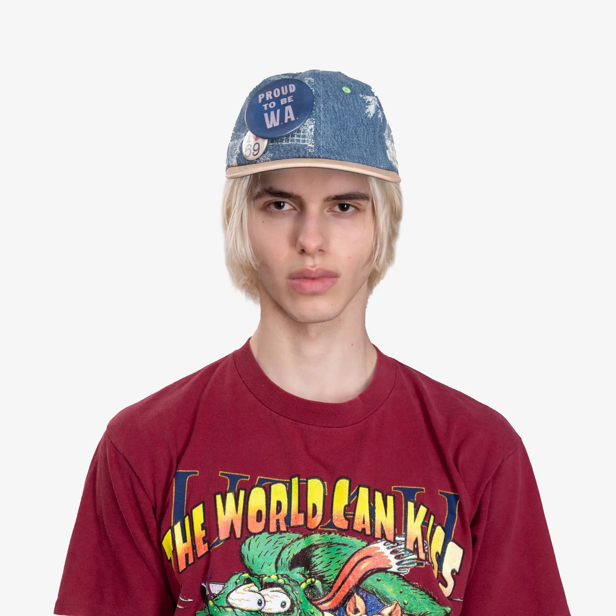 Photo of Better With Age Teresa Reconstructed Denim Hat - 5