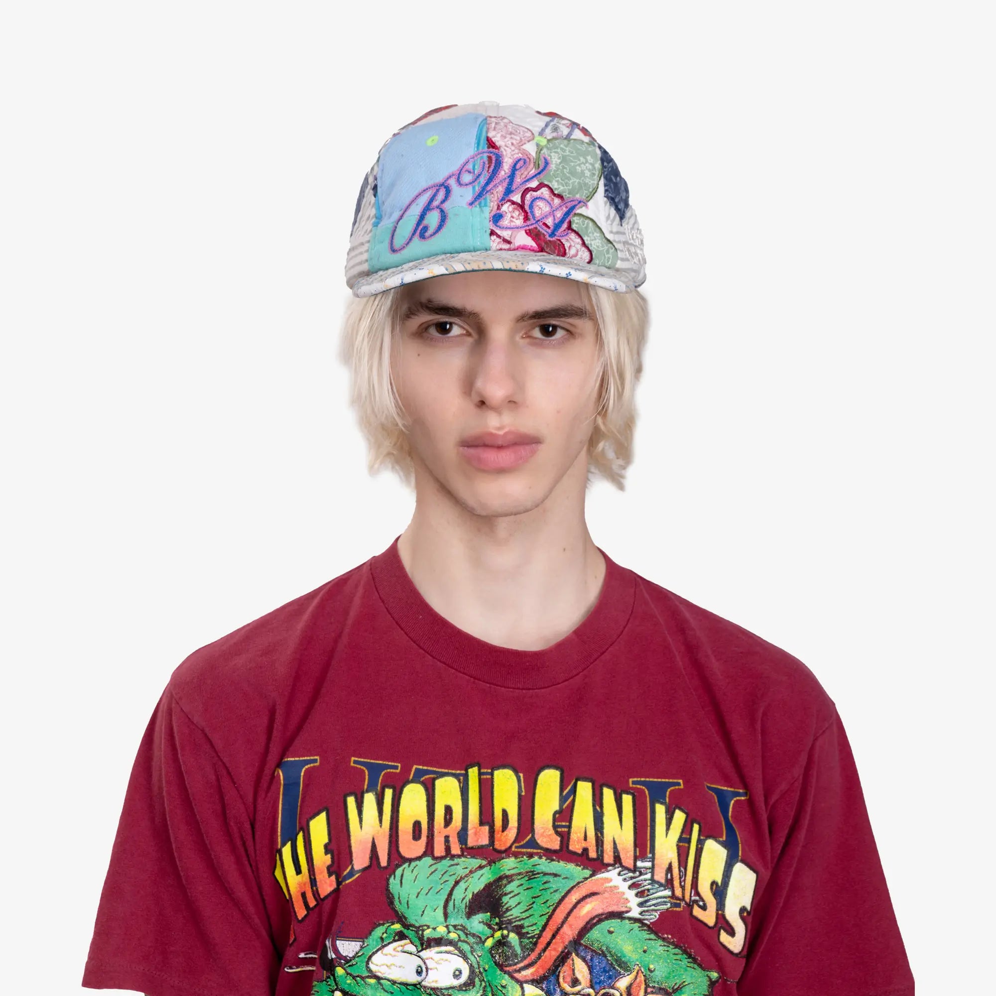 Better With Age Hastings Reconstructed Quilt Hat Teal - 4