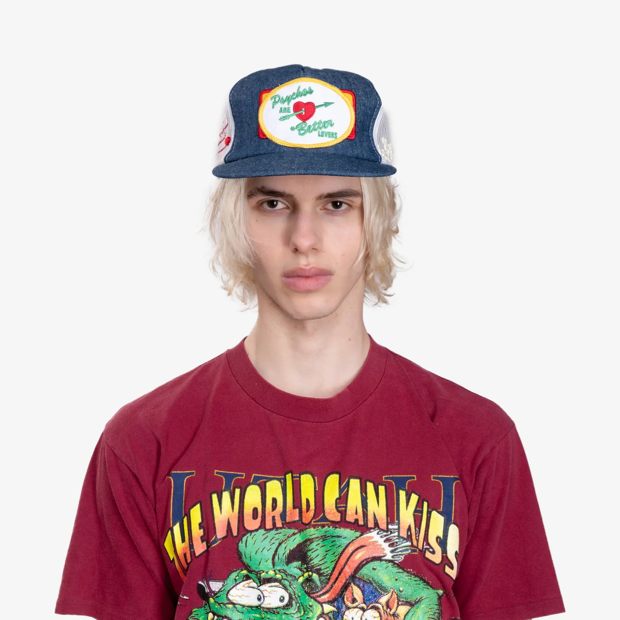 Better With Age Psycho Vintage Hat Navy - 9