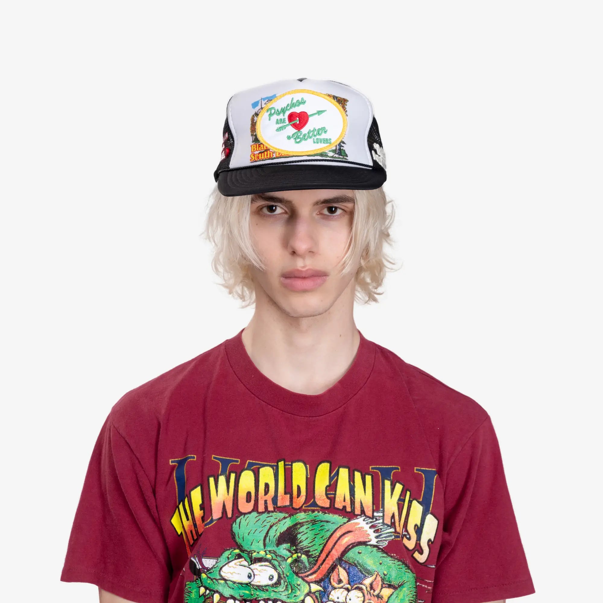 Better With Age Psycho Vintage Hat White - 2