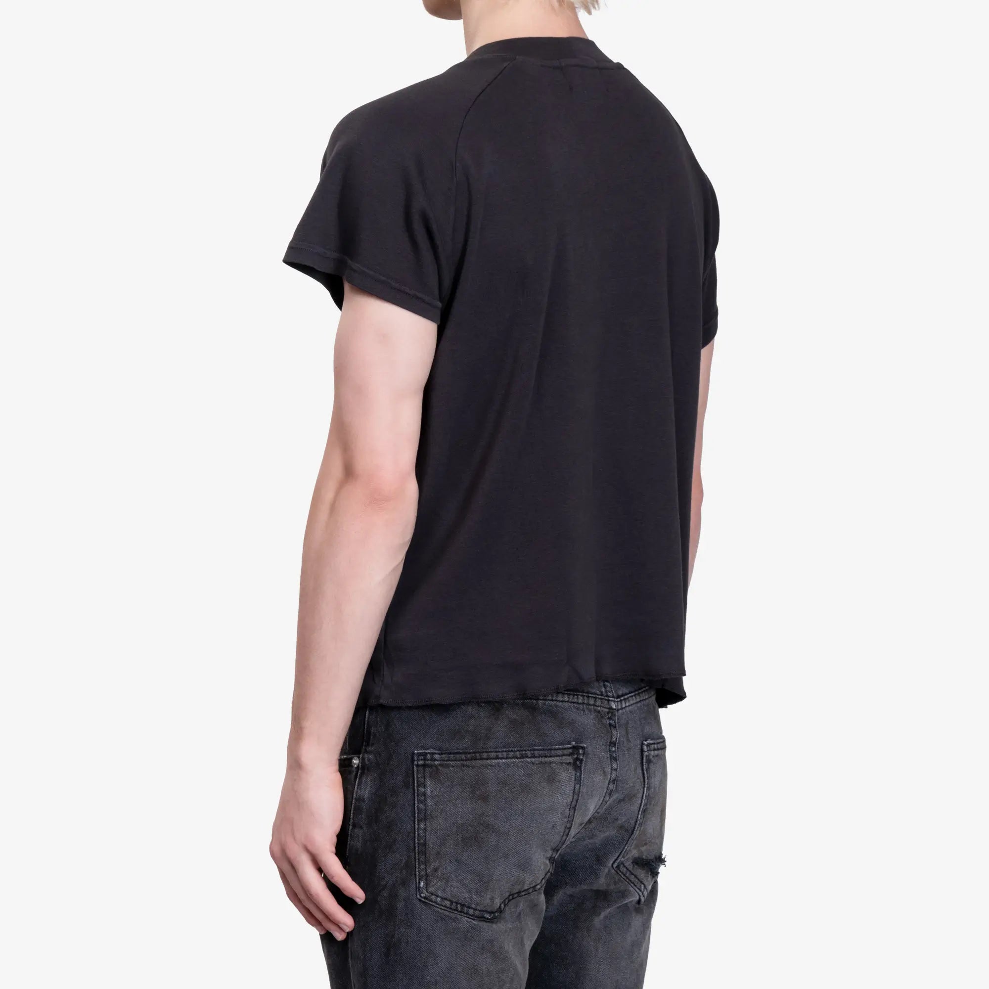 Enfants Riches Deprimes Slave Girl Raglan T-Shirt Faded Black - 4