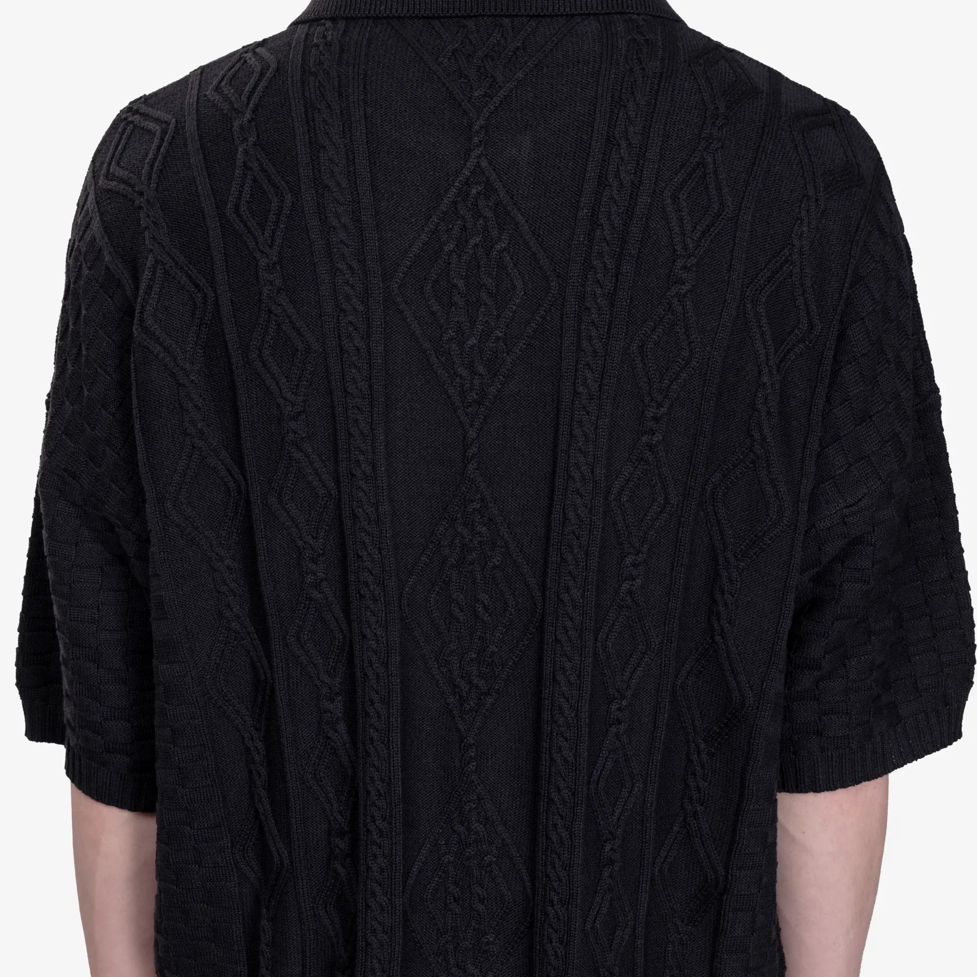 Enfants Riches Deprimes Anthony Polo Sweater Black - 7