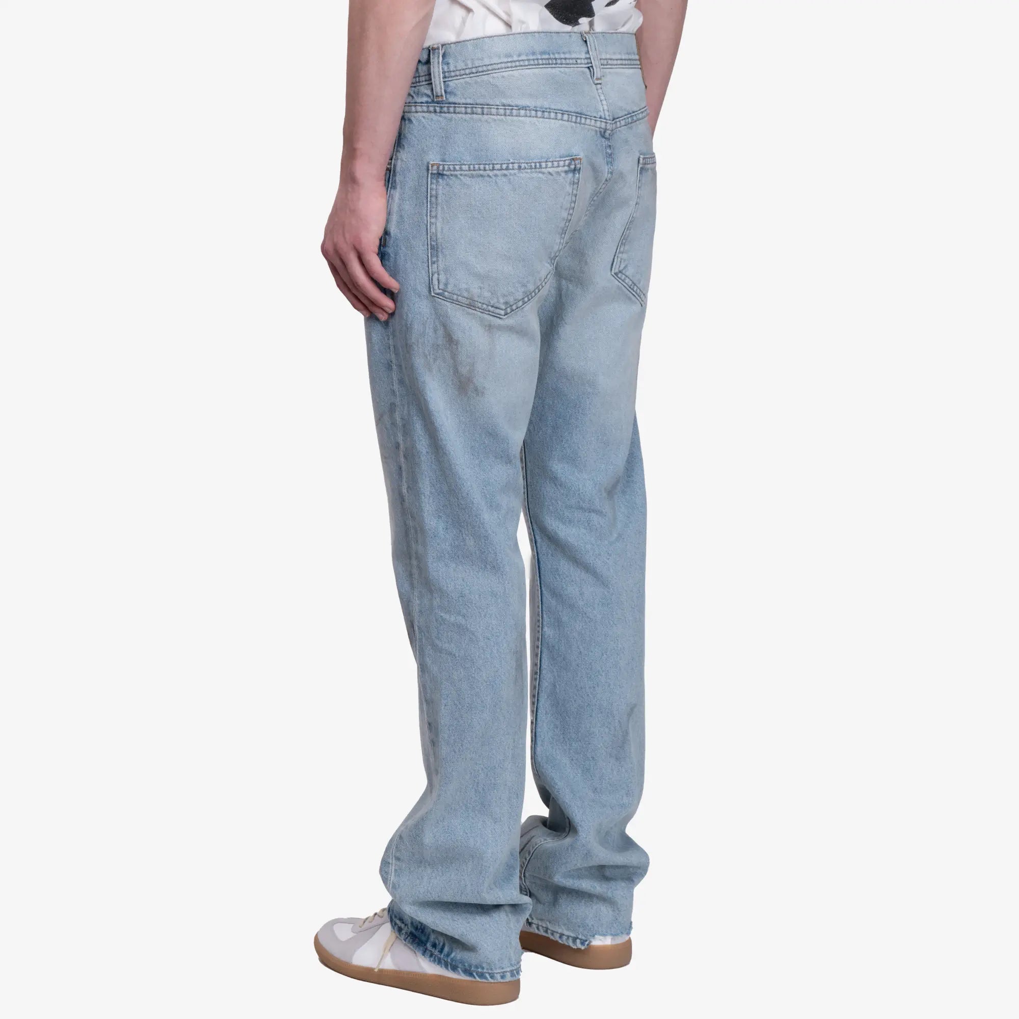 Enfants Riches Deprimes Classic Flare Leg Jeans Dirty Blue - 4