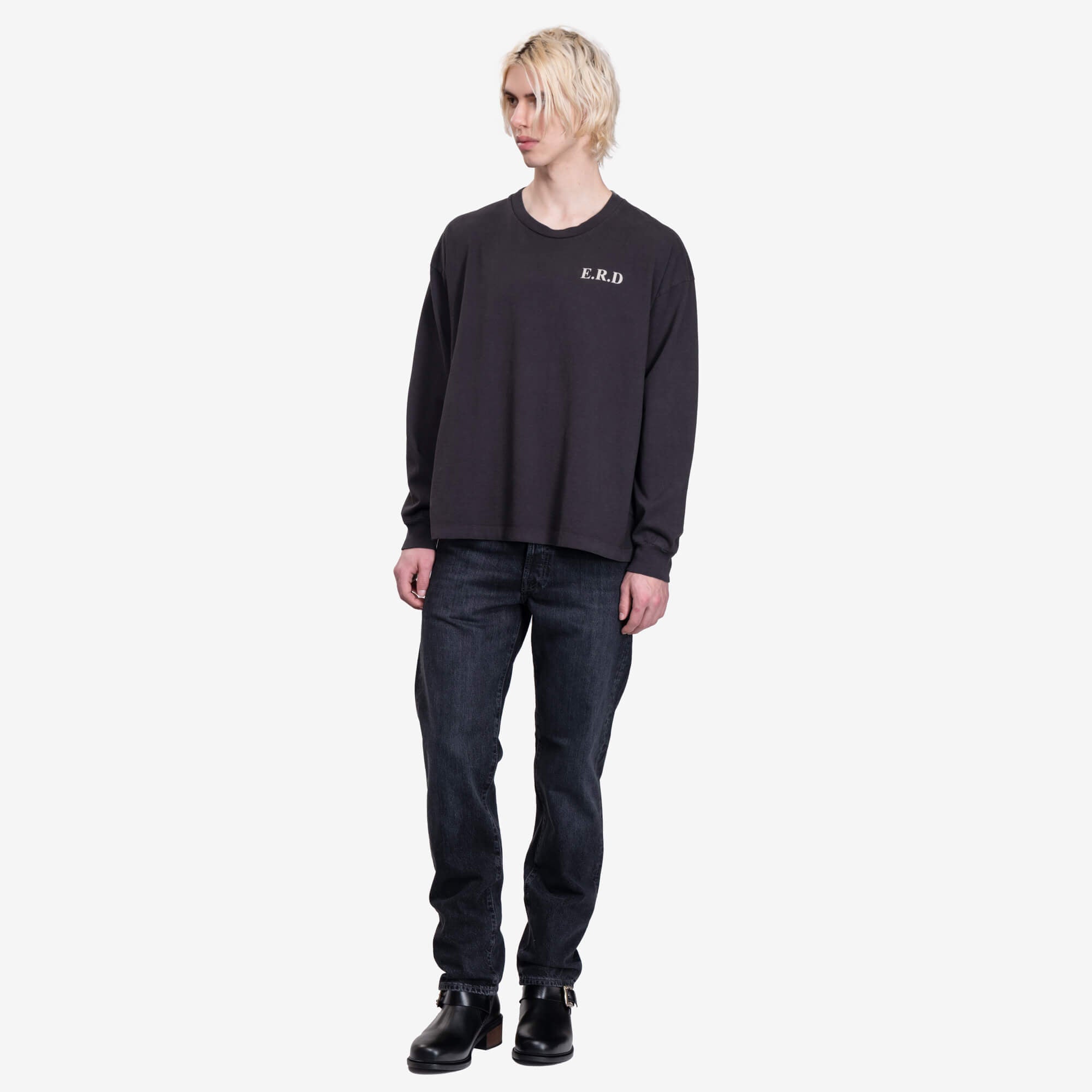 Enfants Riches Deprimes Taking the Cure LS T-Shirt Faded Black - 2