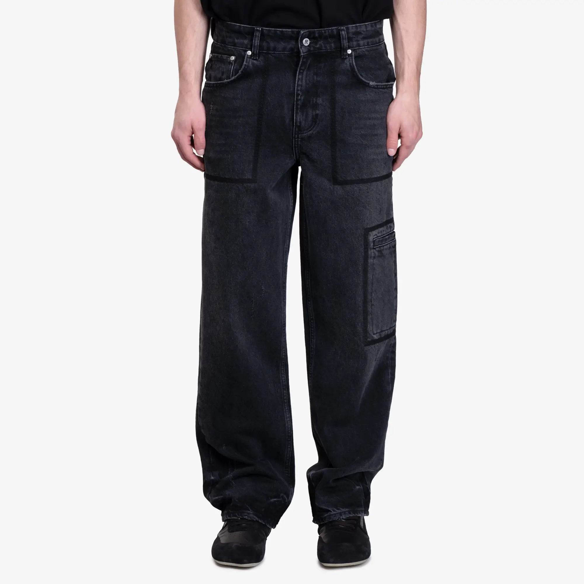 Represent R3 Drive Jeans Jet Black - 1