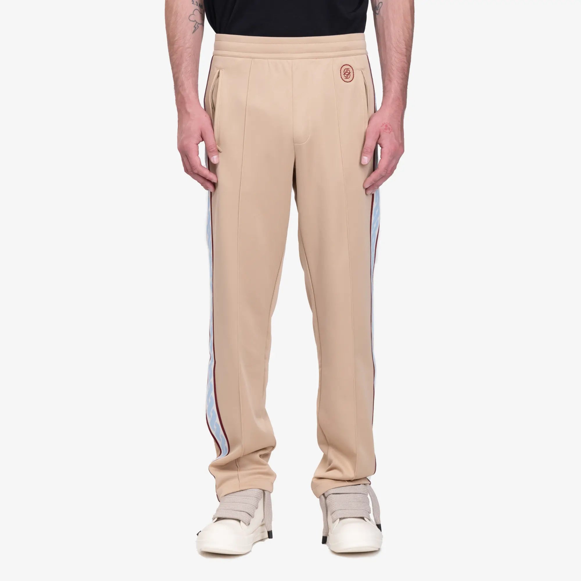 Drôle de Monsieur Le Pantalon Survetement Dark Beige - 1