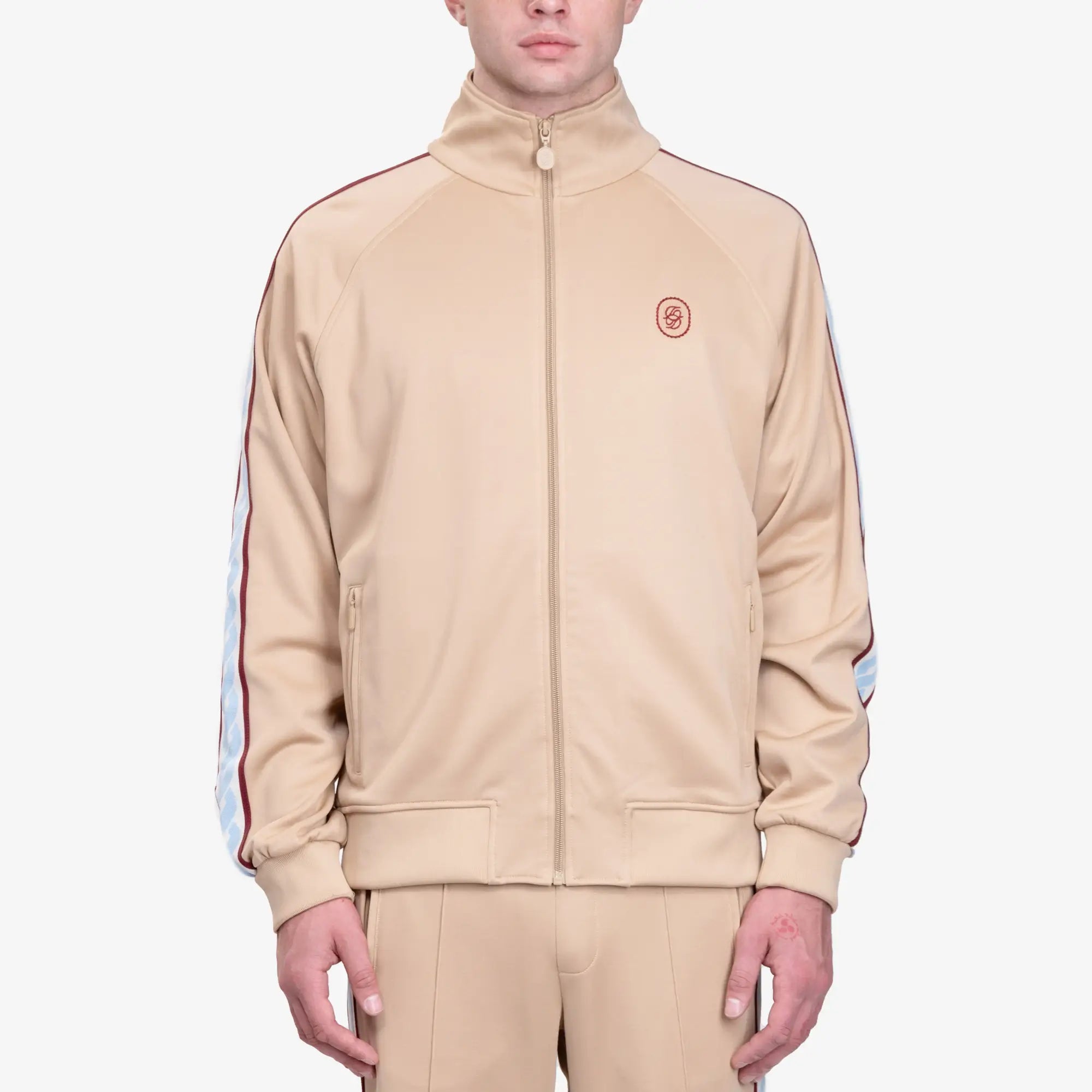 Drôle de Monsieur La Veste Survetement Dark Beige - 1