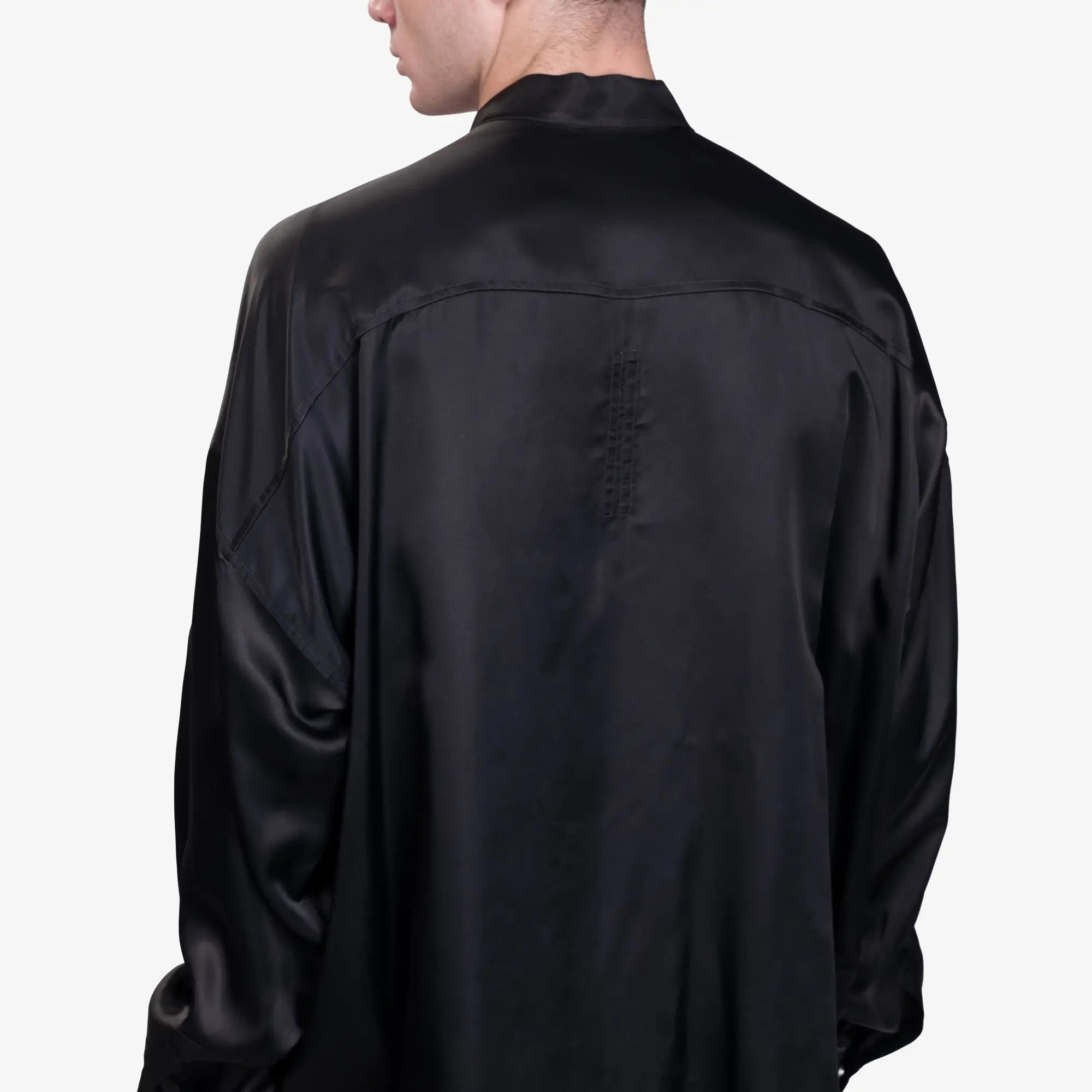 Rick Owens Jumbo Faun Shirt Black - 6