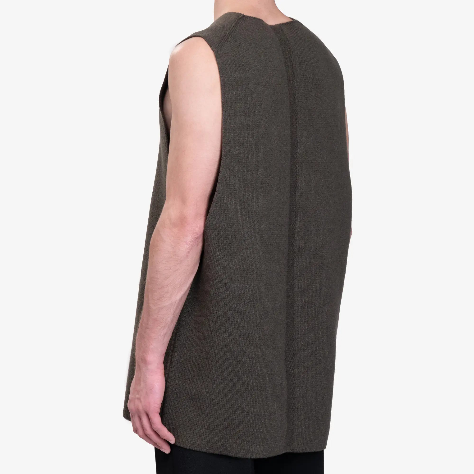 Rick Owens V - Neck Tank Top Bosco - 5