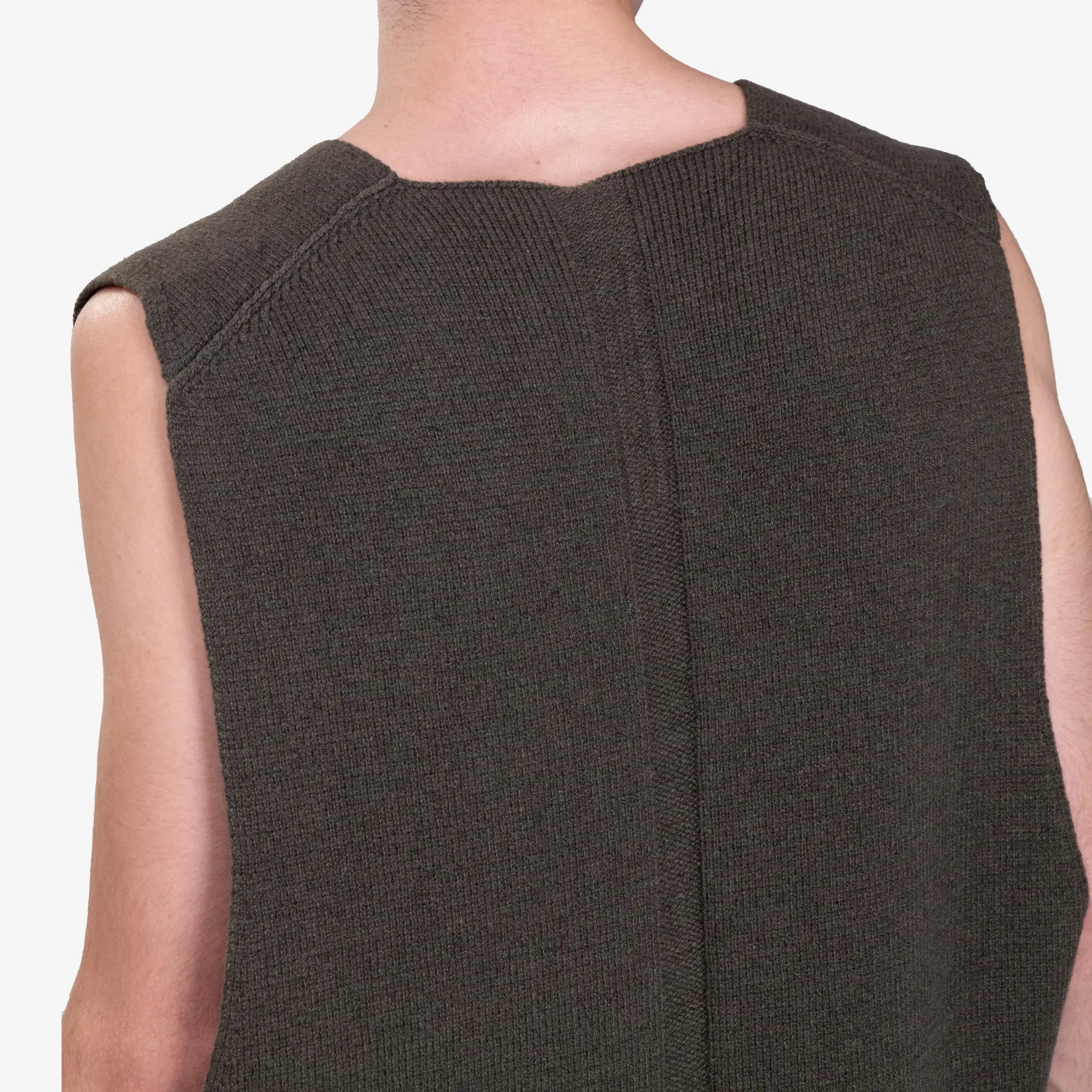 Rick Owens V - Neck Tank Top Bosco - 6