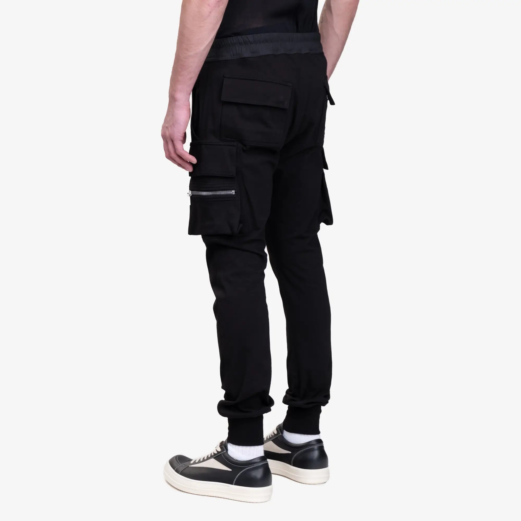 Rick Owens Mastodon Cargo Pants Black - 4