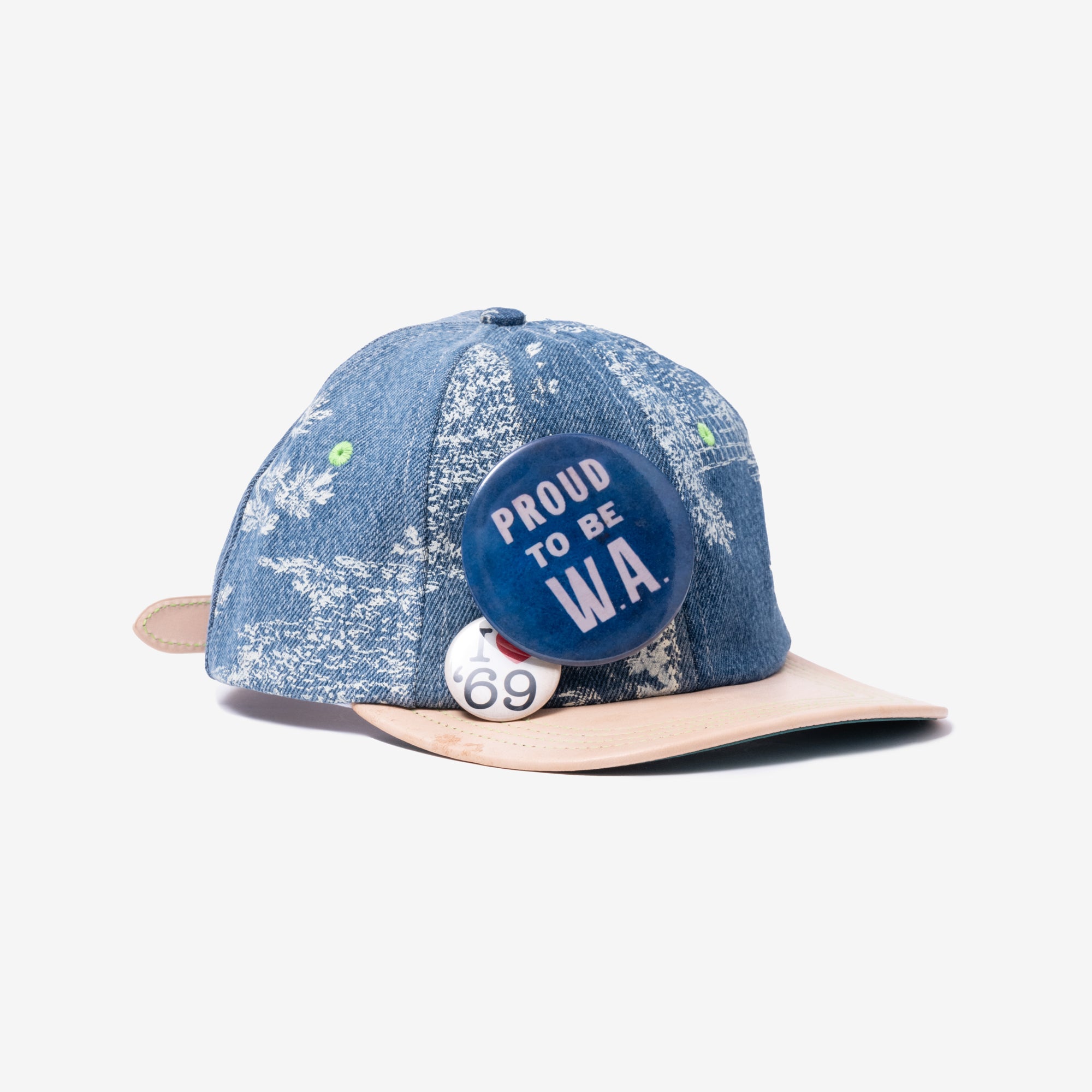 Better With Age Teresa Reconstructed Denim Hat Indigo 2 - 7