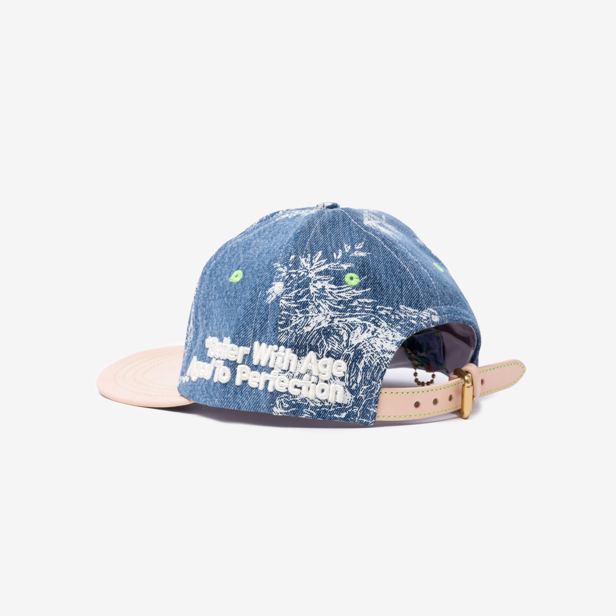 Better With Age Teresa Reconstructed Denim Hat Indigo 2 - 8