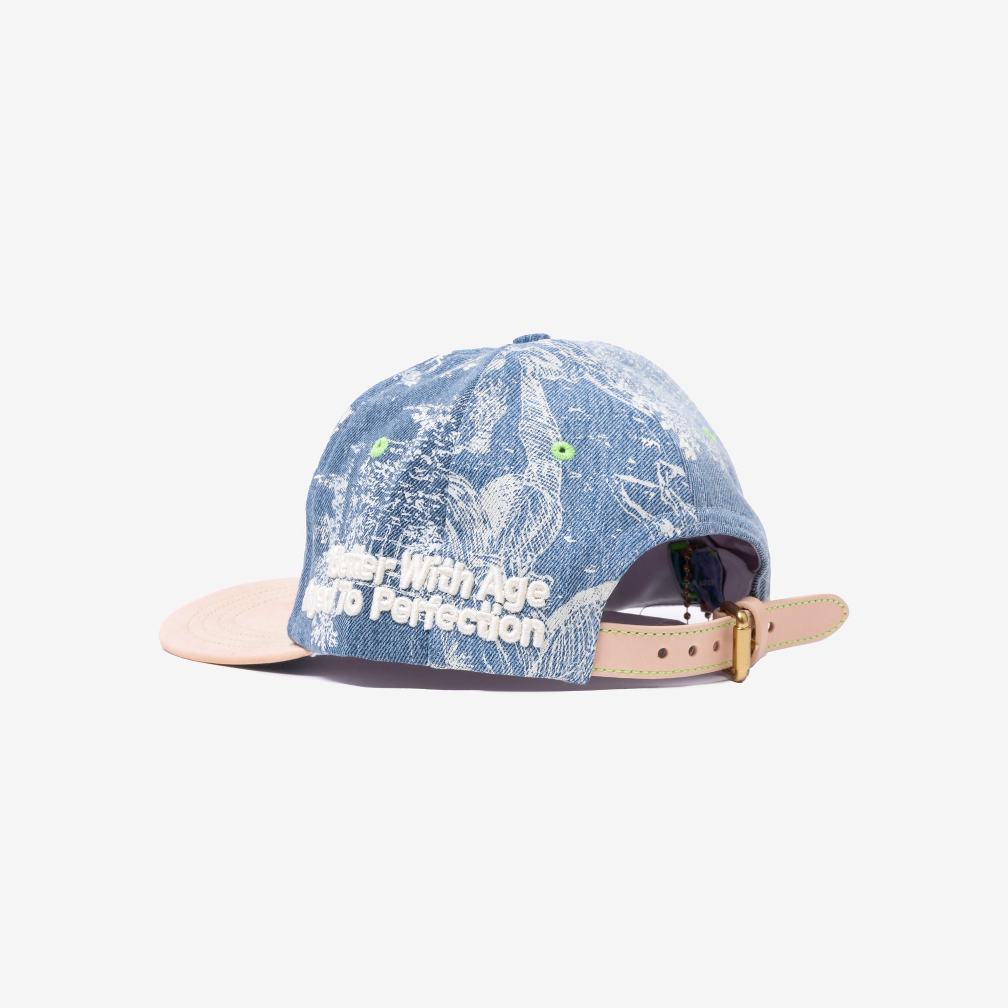Better With Age Teresa Reconstructed Denim Hat Indigo 1 - 4