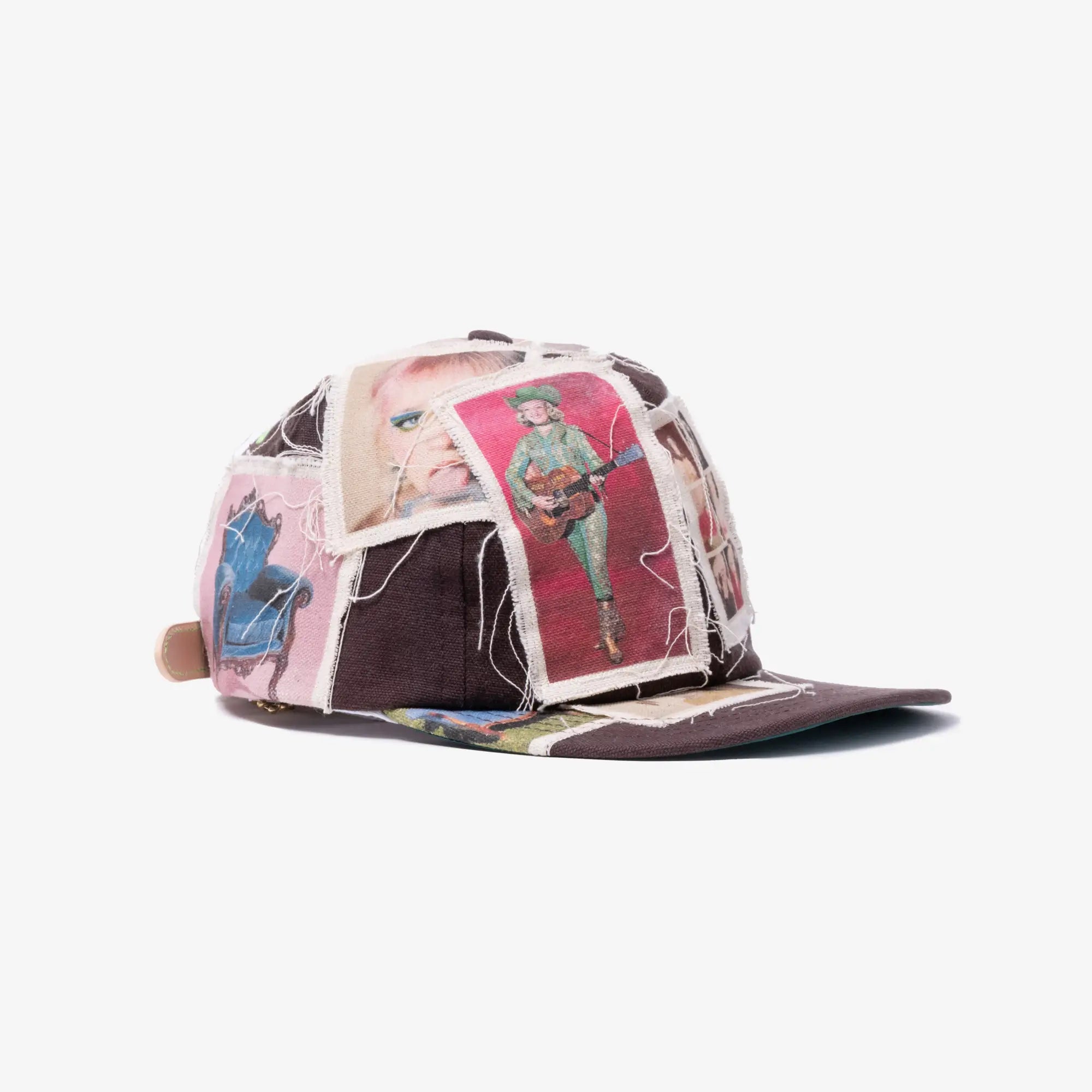 Better With Age Menage Reconstructed Workwear Hat Dark Brown - 3