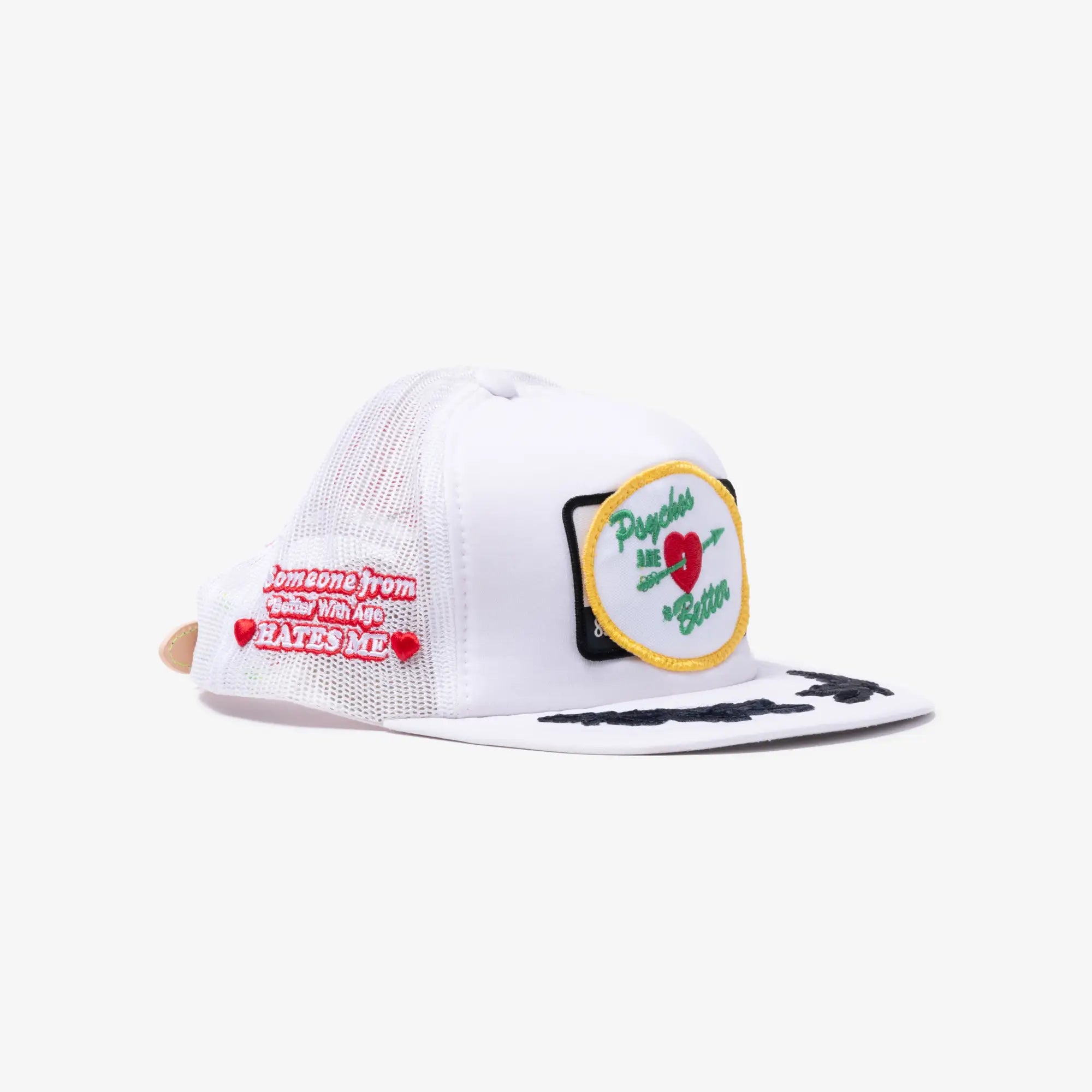 Better With Age Psycho Vintage Hat White - 3