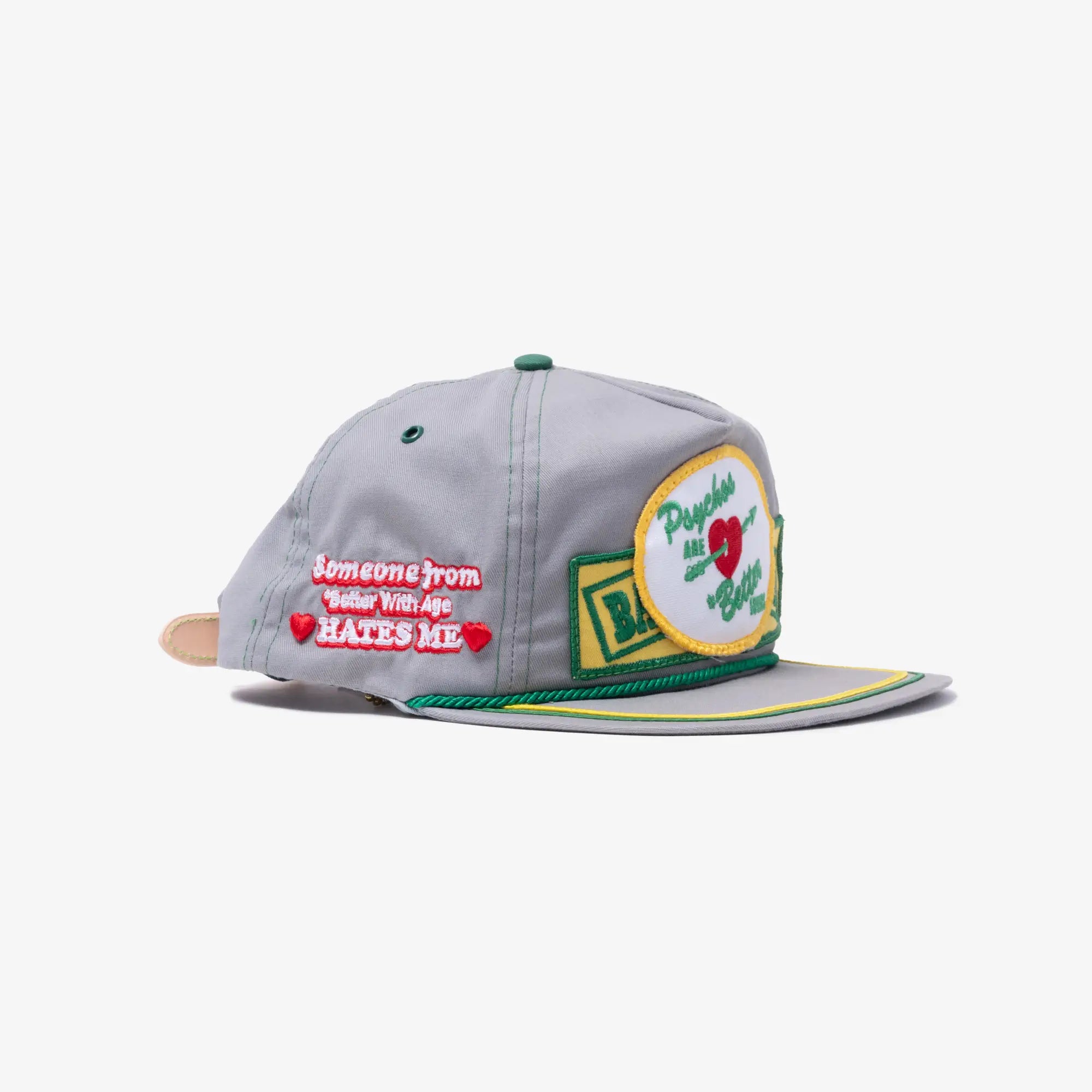 Better With Age Psycho Vintage Hat Grey - 11