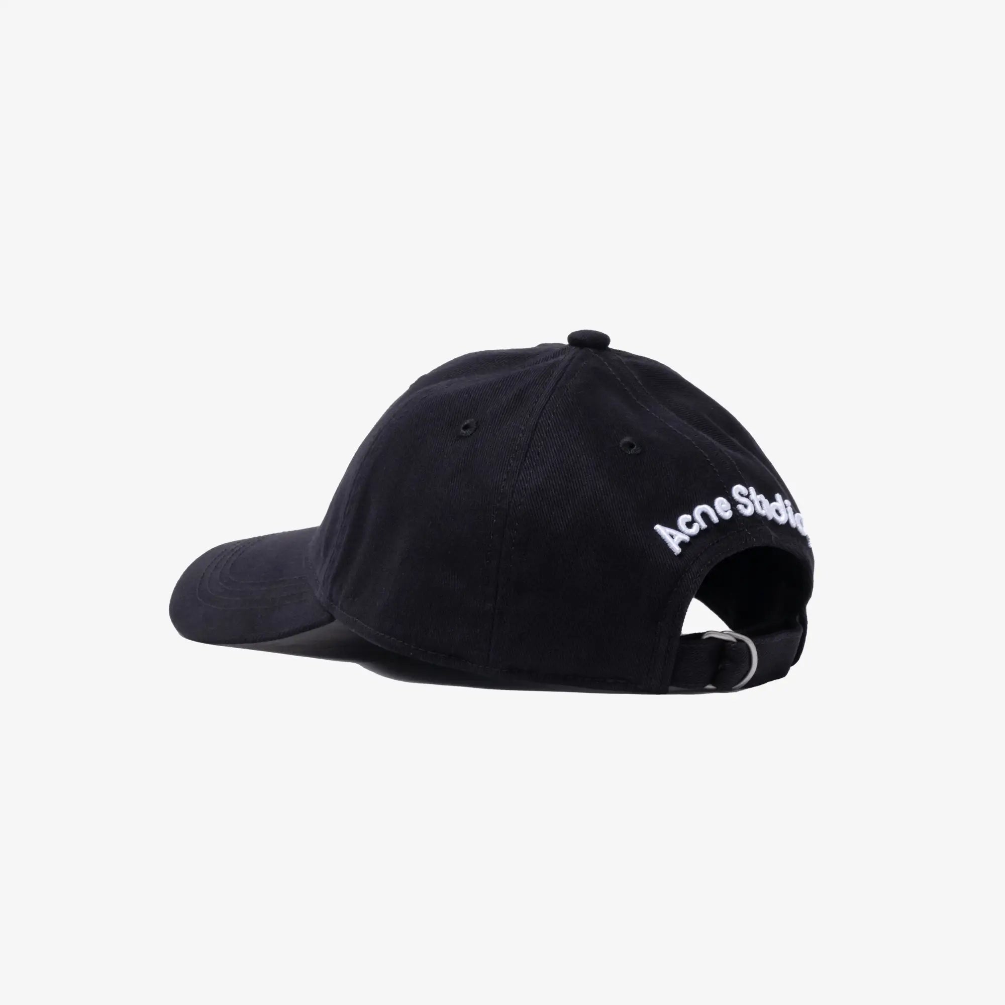 Acne Studios Twill Logo Cap Black - 4