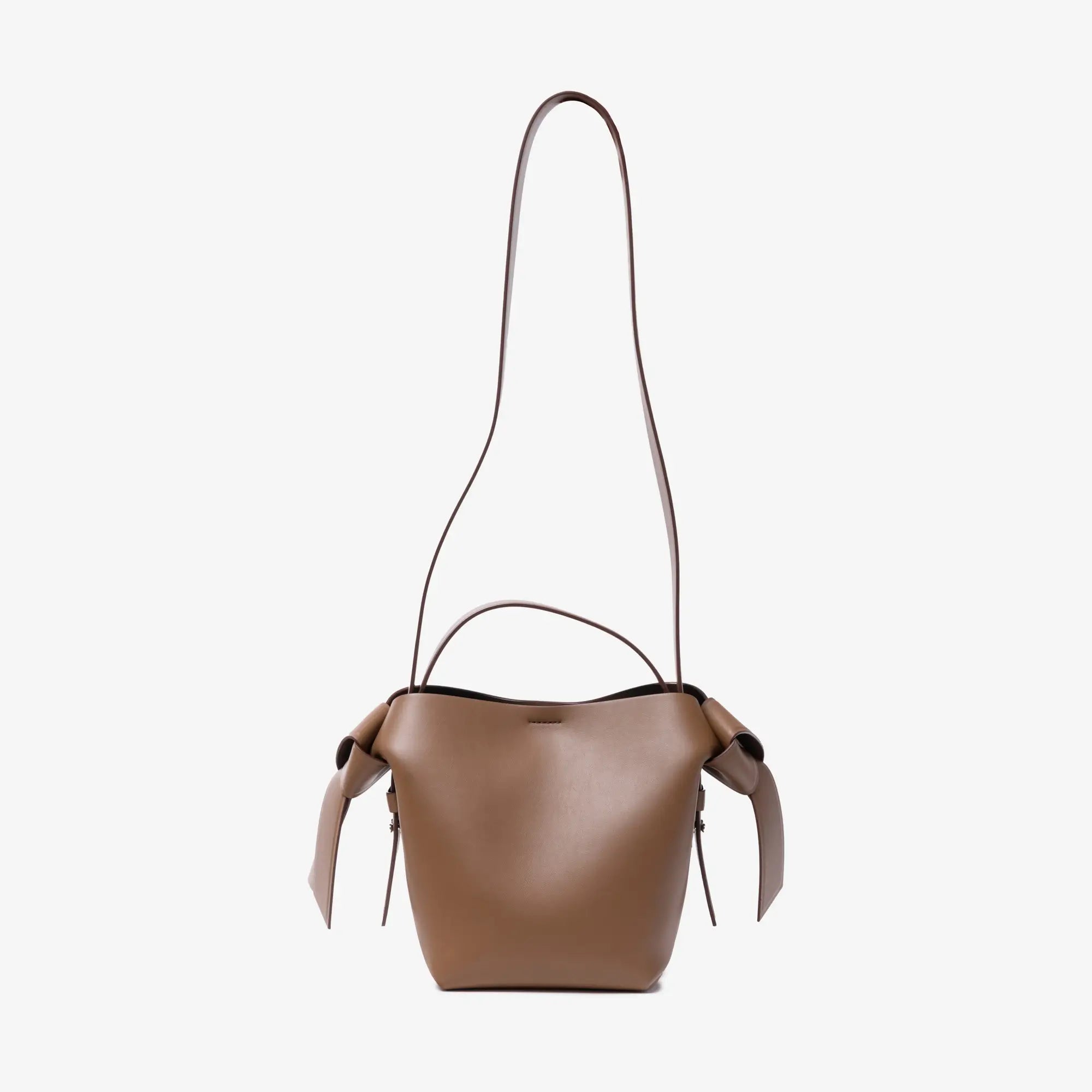Acne Studios Musubi Camel Brown Mini Shoulder Bag Camel Brown - 5