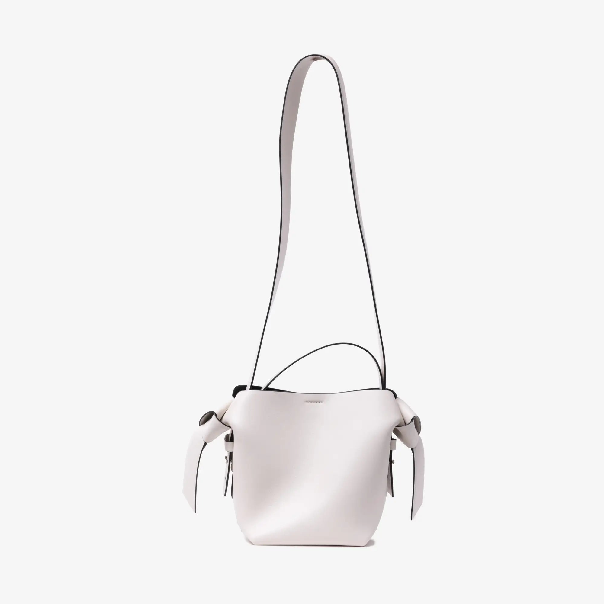 Acne Studios Musubi White Mini Shoulder Bag White/Black - 5