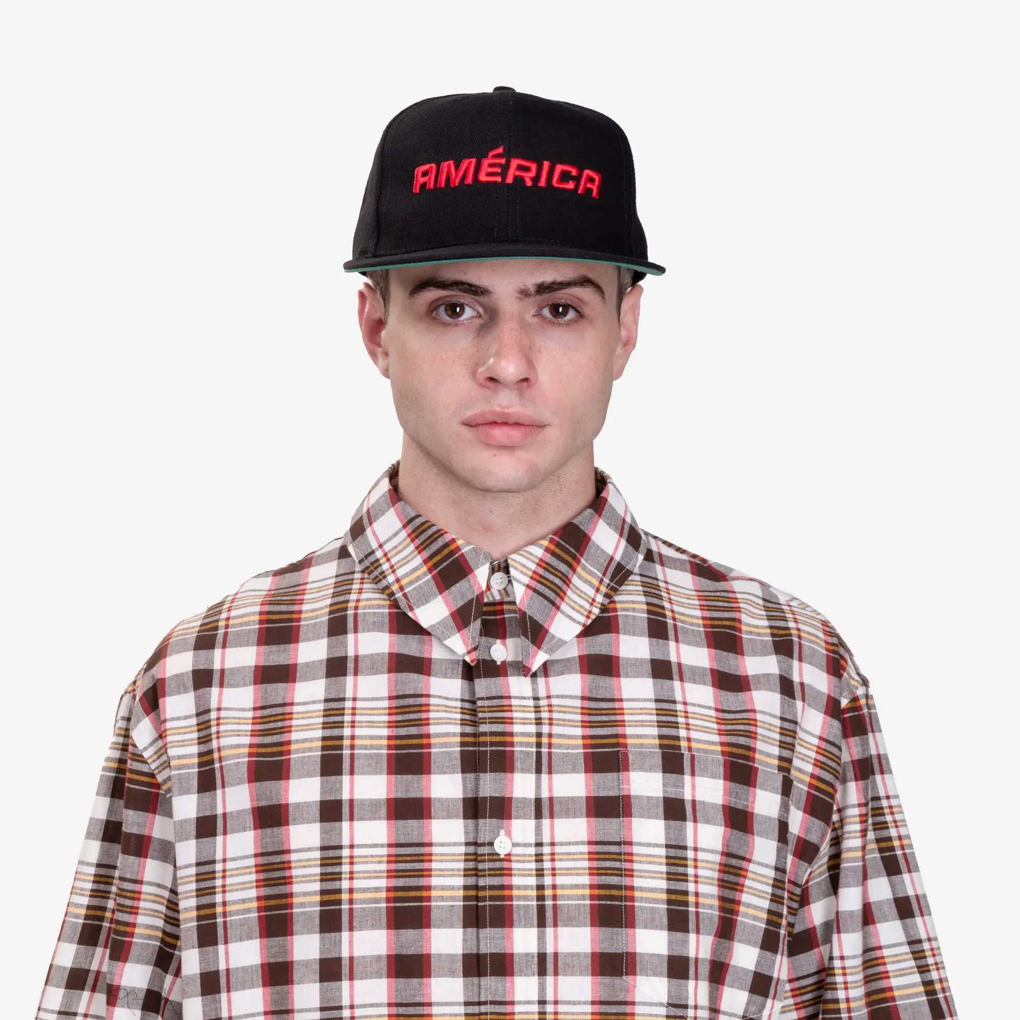 Willy Chavarria America Cap Black - 2