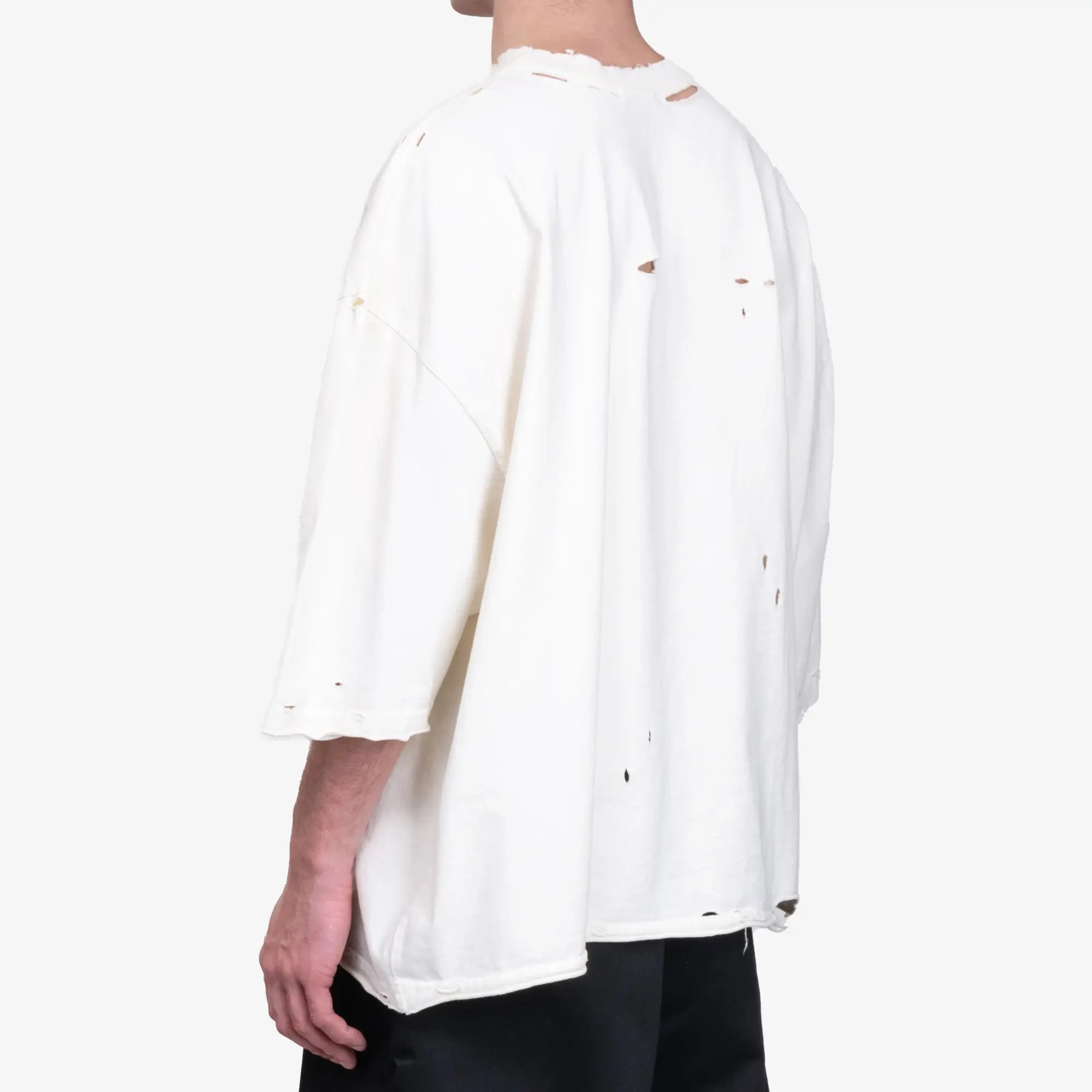 Willy Chavarria Budweiserria Buffalo T-Shirt Snow White - 4