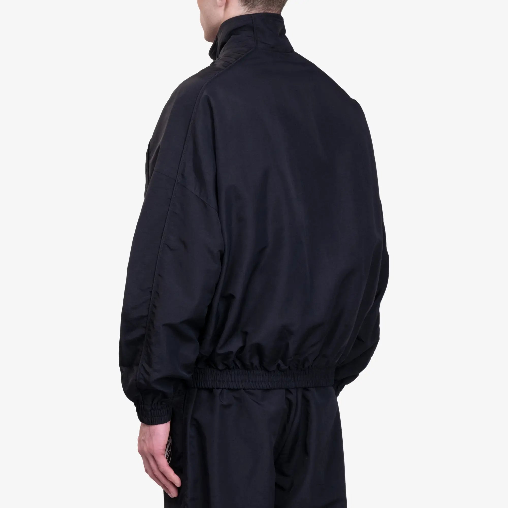 Willy Chavarria Ruff Rider Track Jacket Black - 4