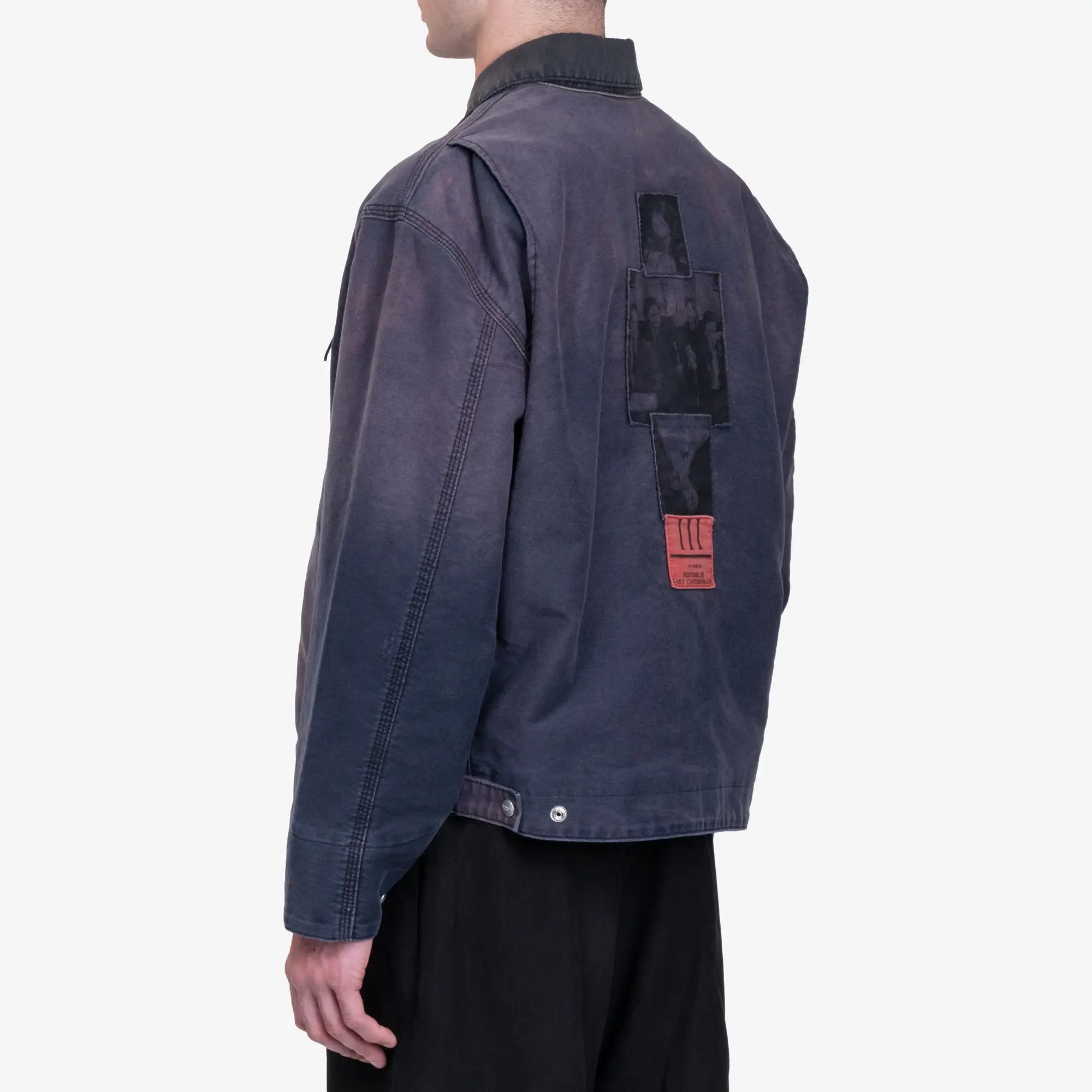 Enfants Riches Deprimes Chapitre XXI Moleskin Work Jacket Faded Purple - 4