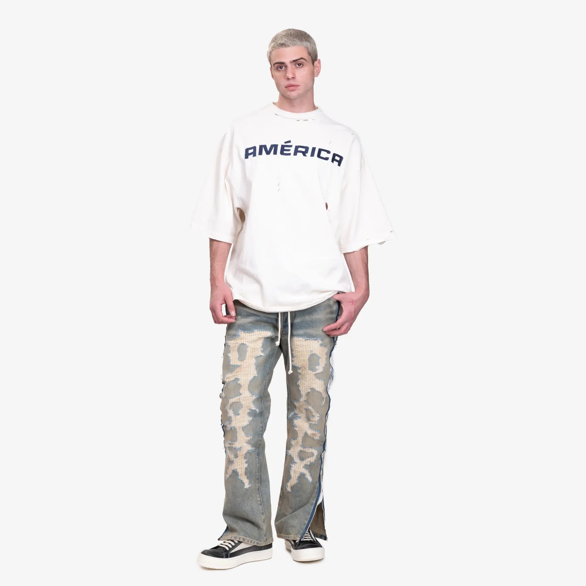 RRR123 Fathers Garden Fara - C Pants Light Indigo - 2