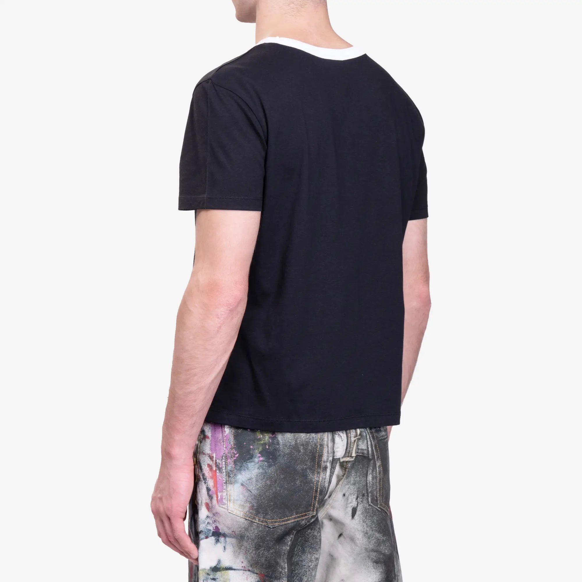 Acne Studios Bow Ringer T-Shirt Black - 4