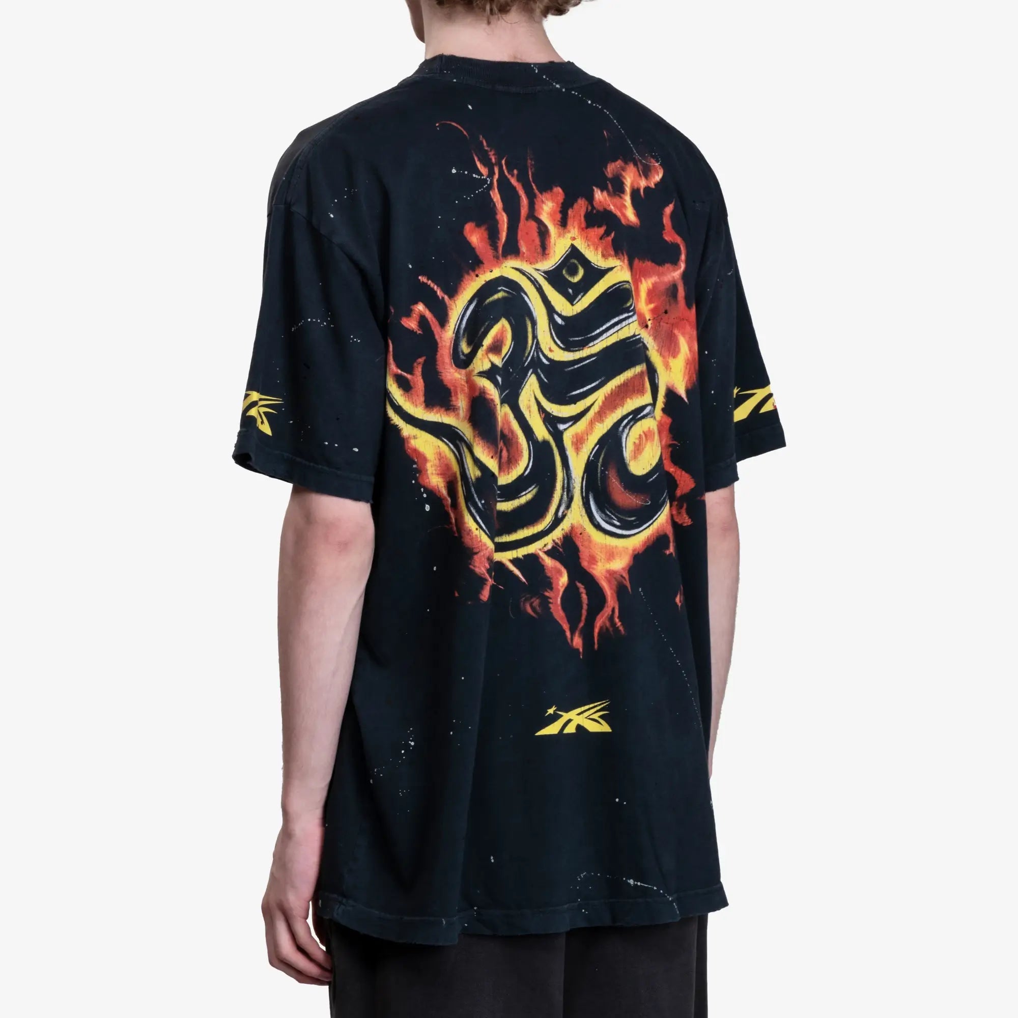 HELLSTAR Inner Peace Skeleton T-Shirt Black - 4