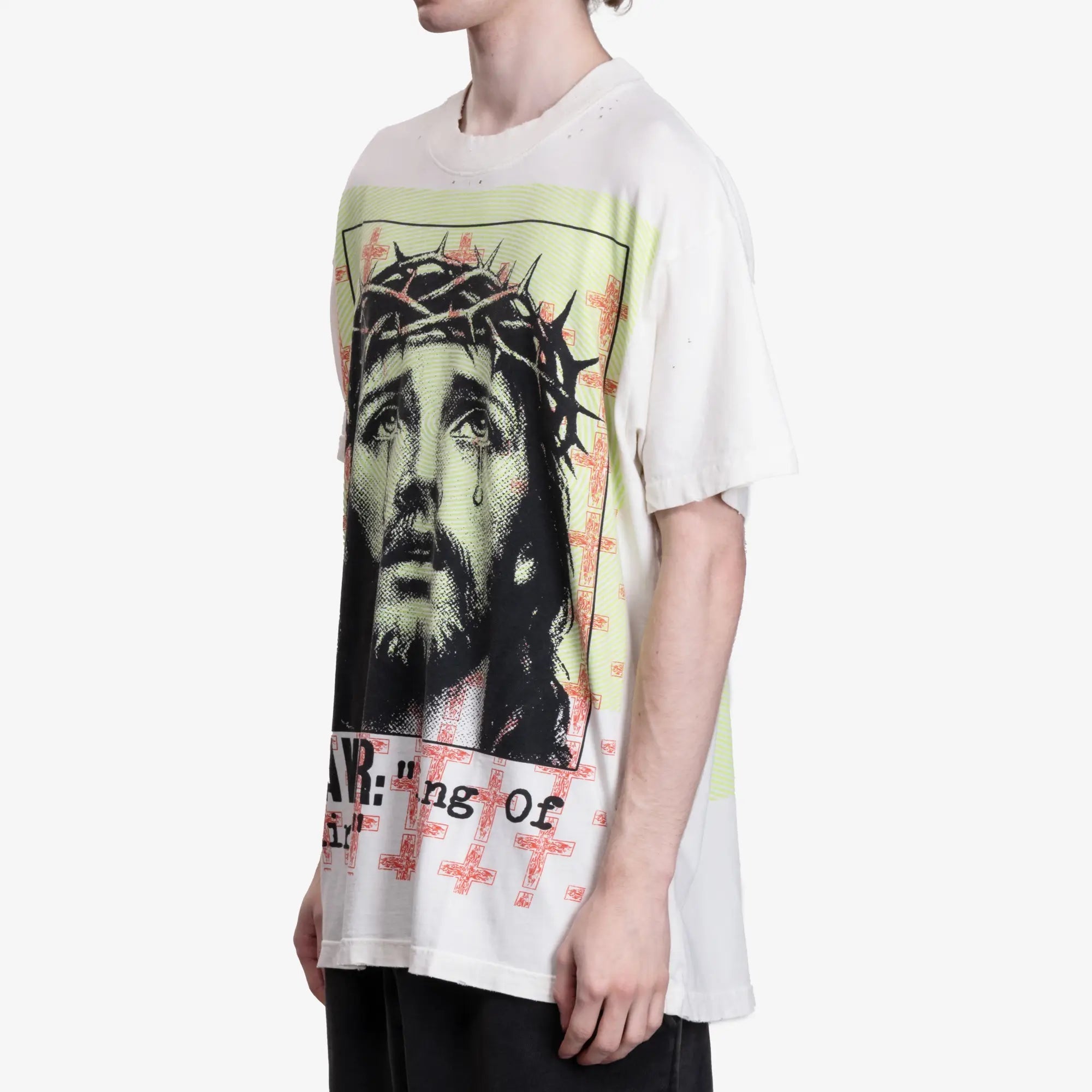 HELLSTAR Jesus T-Shirt White - 3
