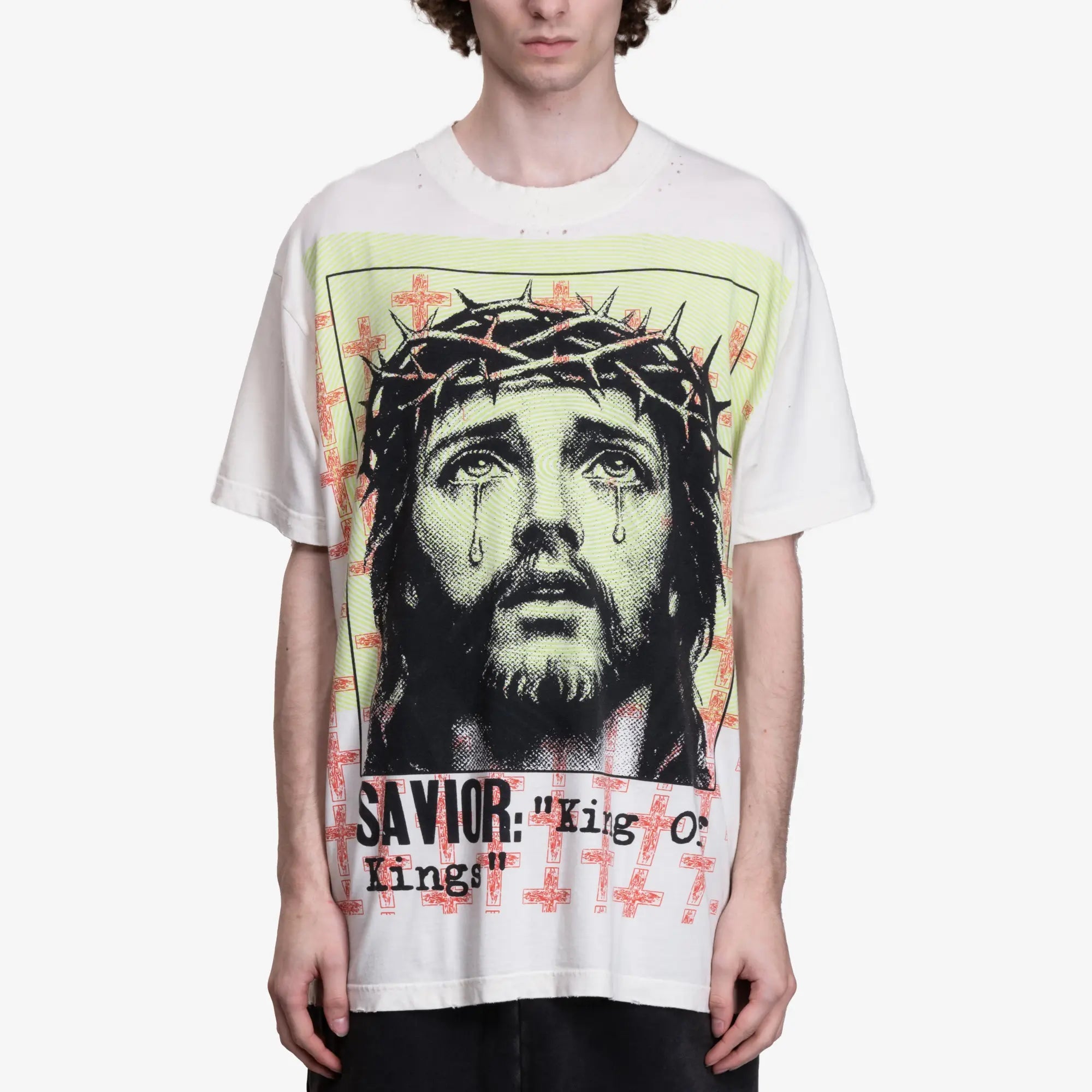 HELLSTAR Jesus T-Shirt White - 1