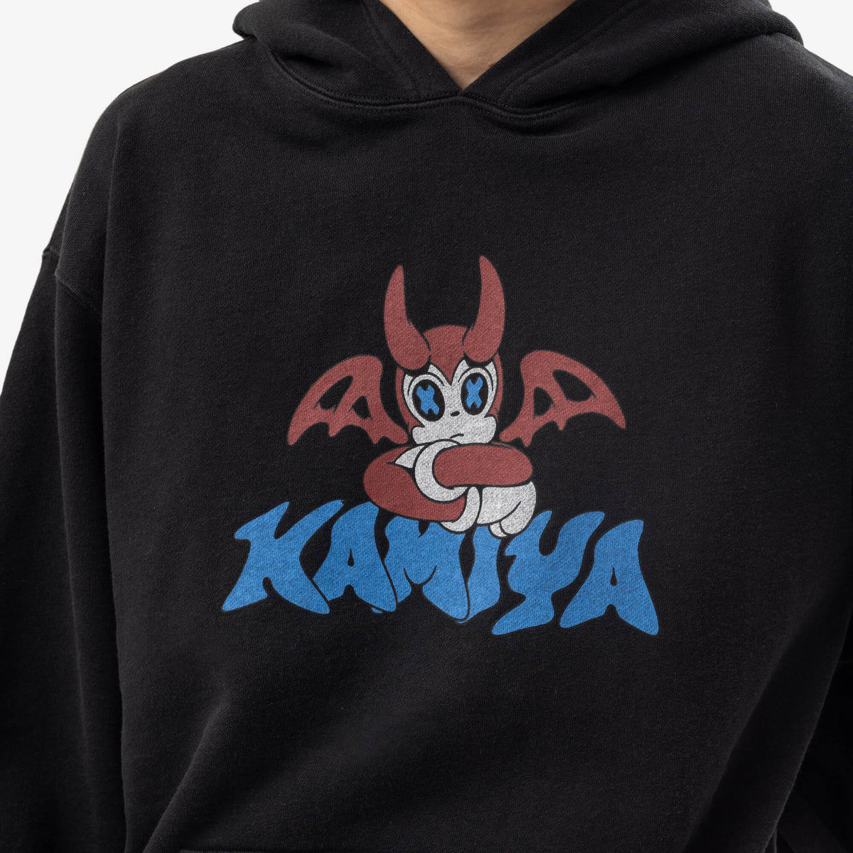 Kamiya Bakeneko Hoody Black-5