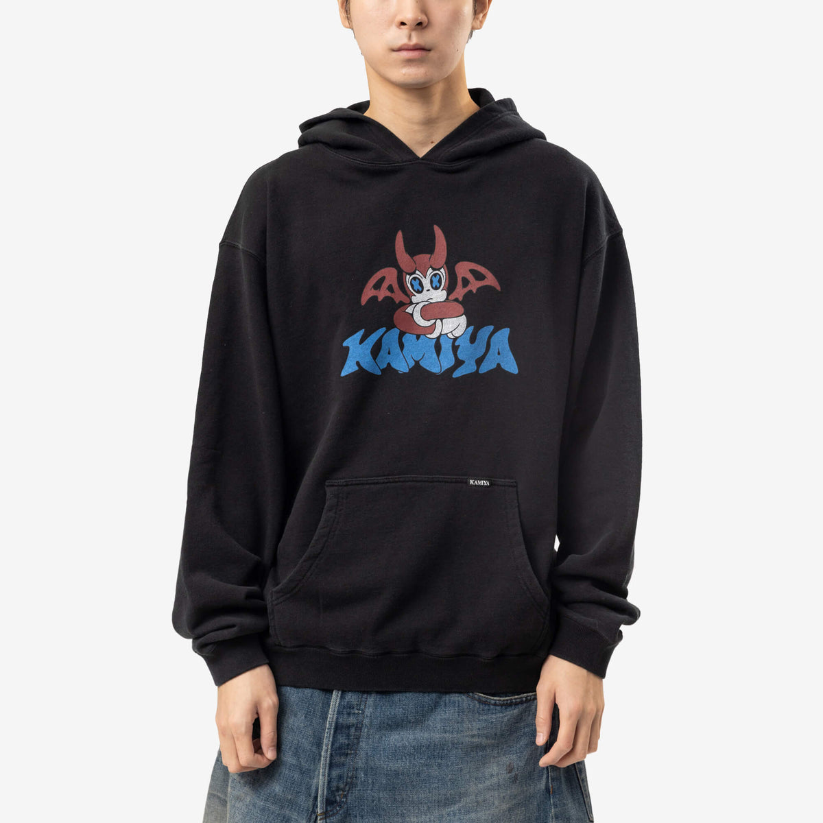 Kamiya Bakeneko Hoody Black-1