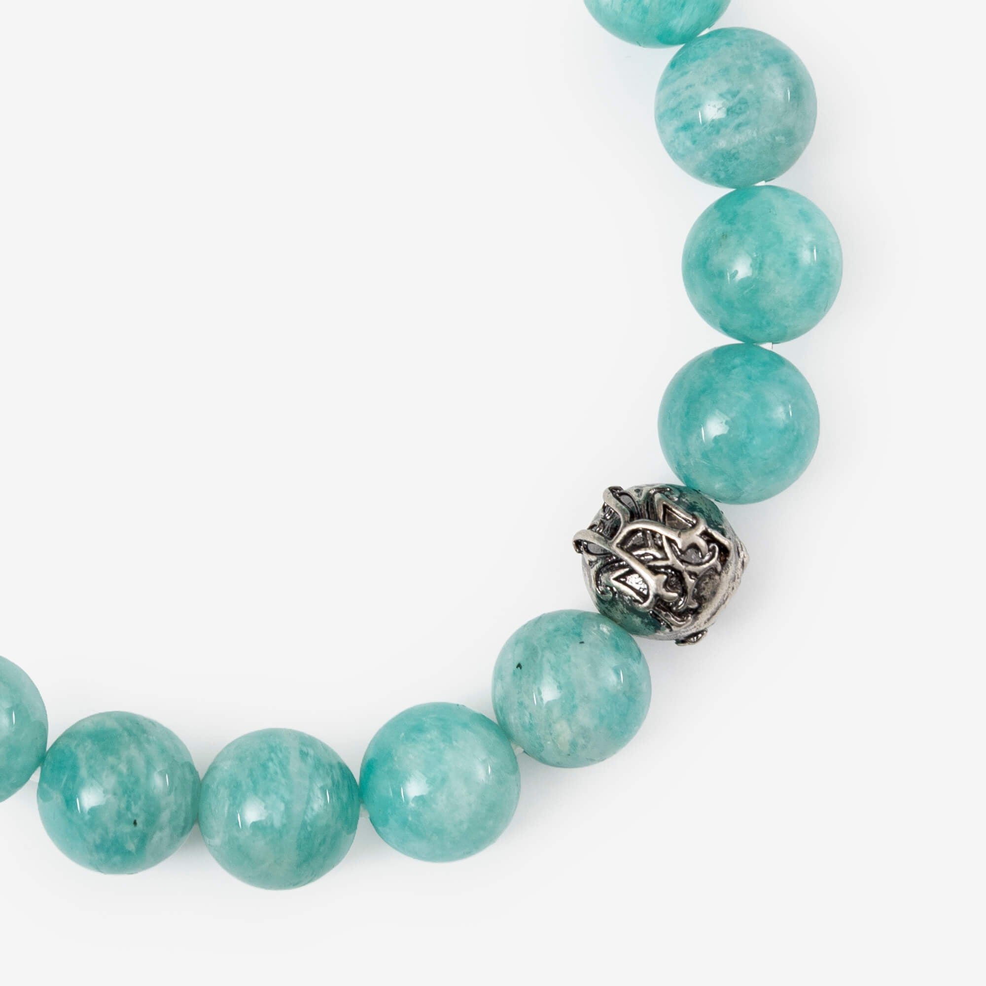 Kamiya KMY Ball Natural Stone Bracelet Aqua-4