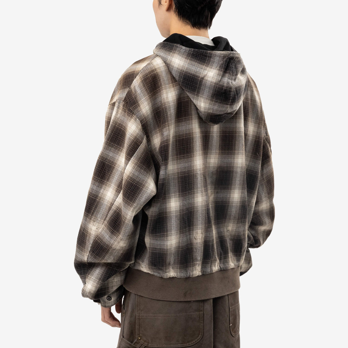 Kamiya OG Check Sun Faded Jacket Black-4